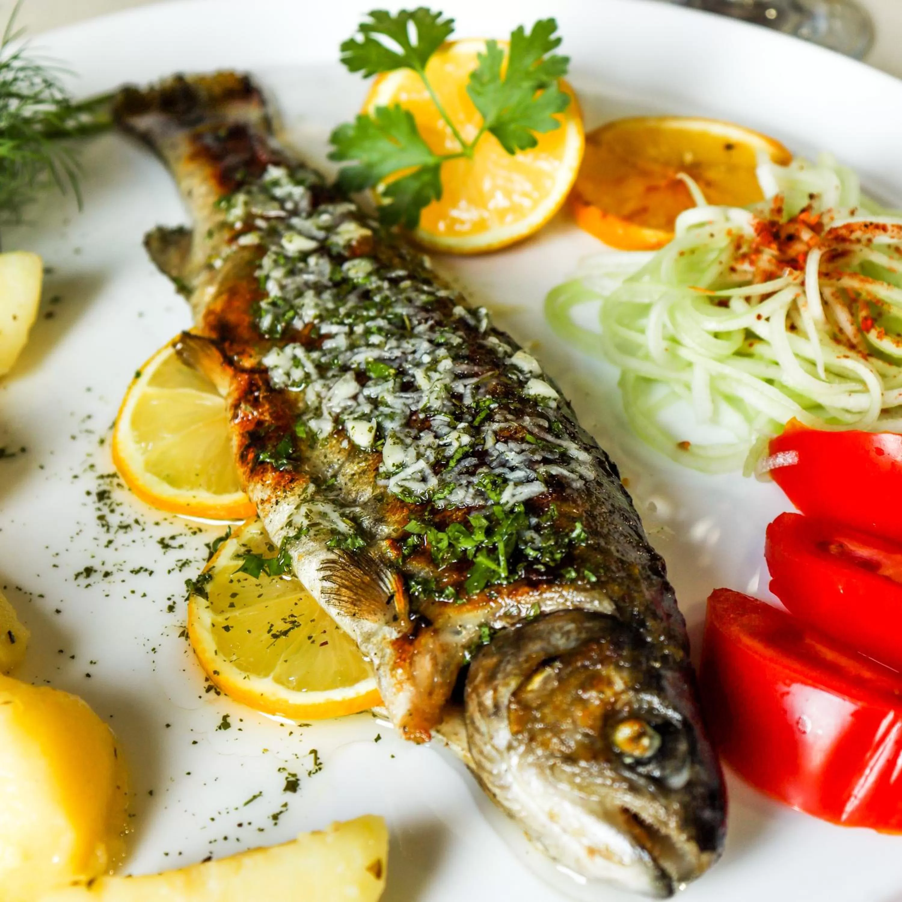 Food and drinks in Restoran & Motel Manjež