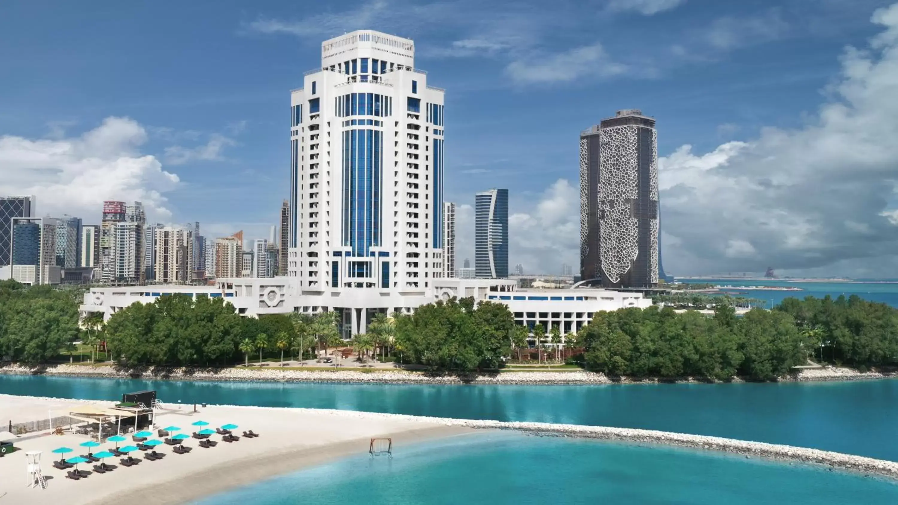 Property building, Swimming Pool in The Ritz-Carlton, Doha