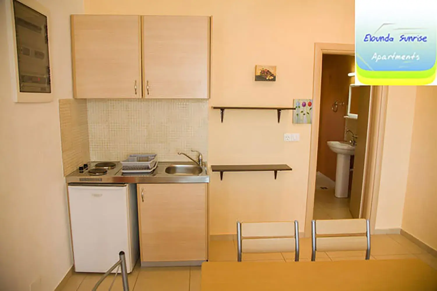 Kitchen or kitchenette, Kitchen/Kitchenette in Elounda Sunrise Apartments