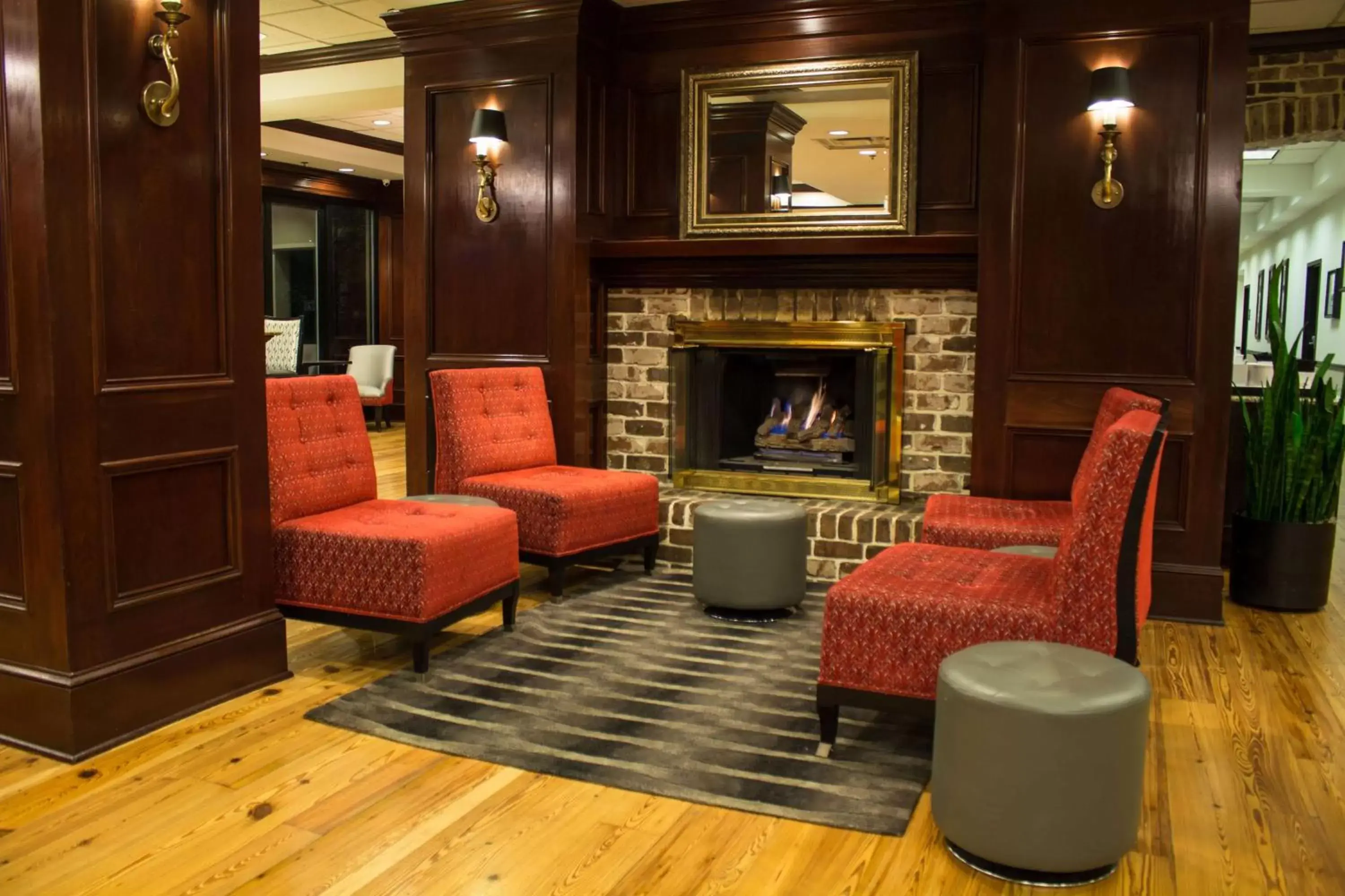 Lobby or reception, Lobby/Reception in Hampton Inn Savannah Historic District