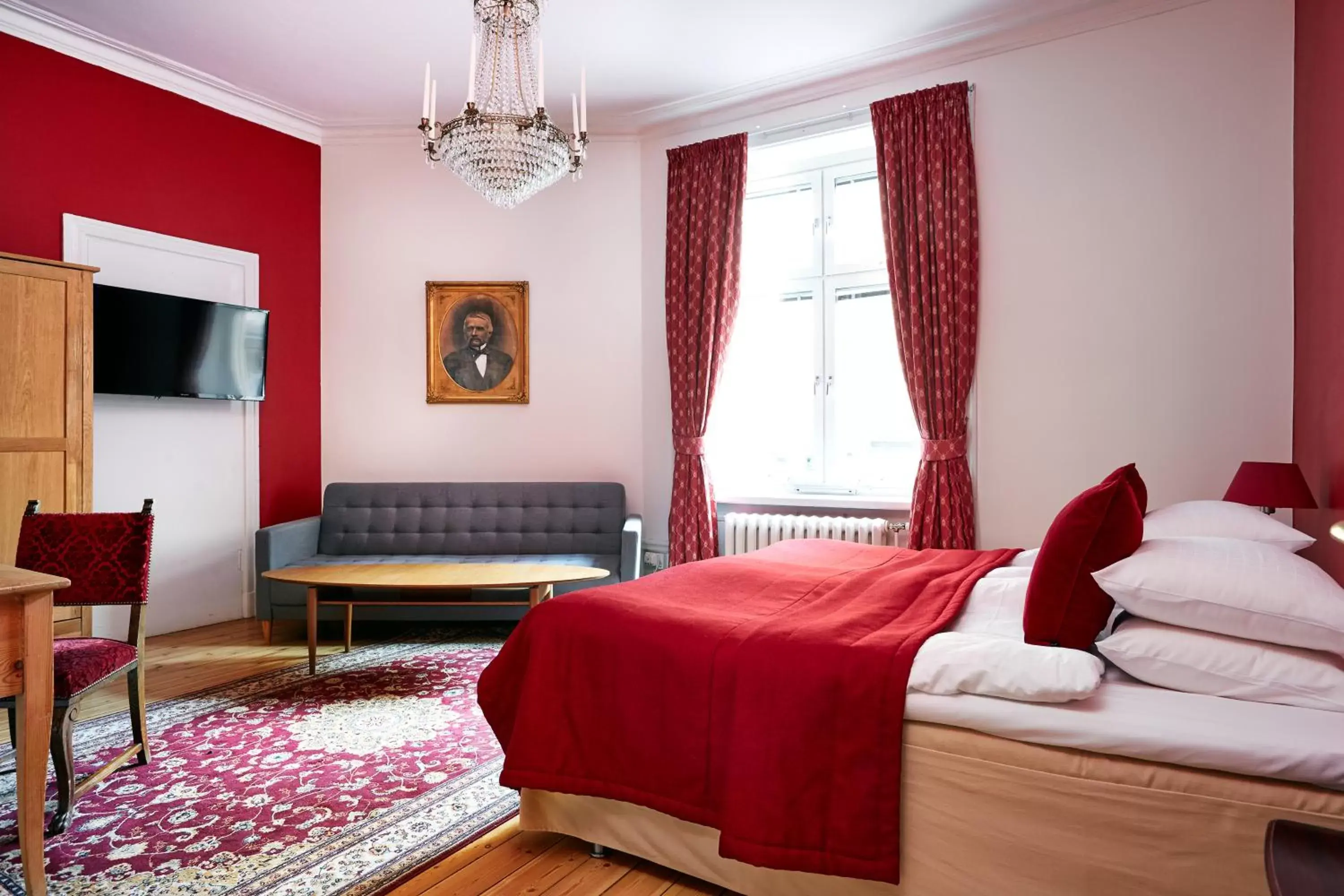 Bedroom, Seating Area in Hotel Hornsgatan