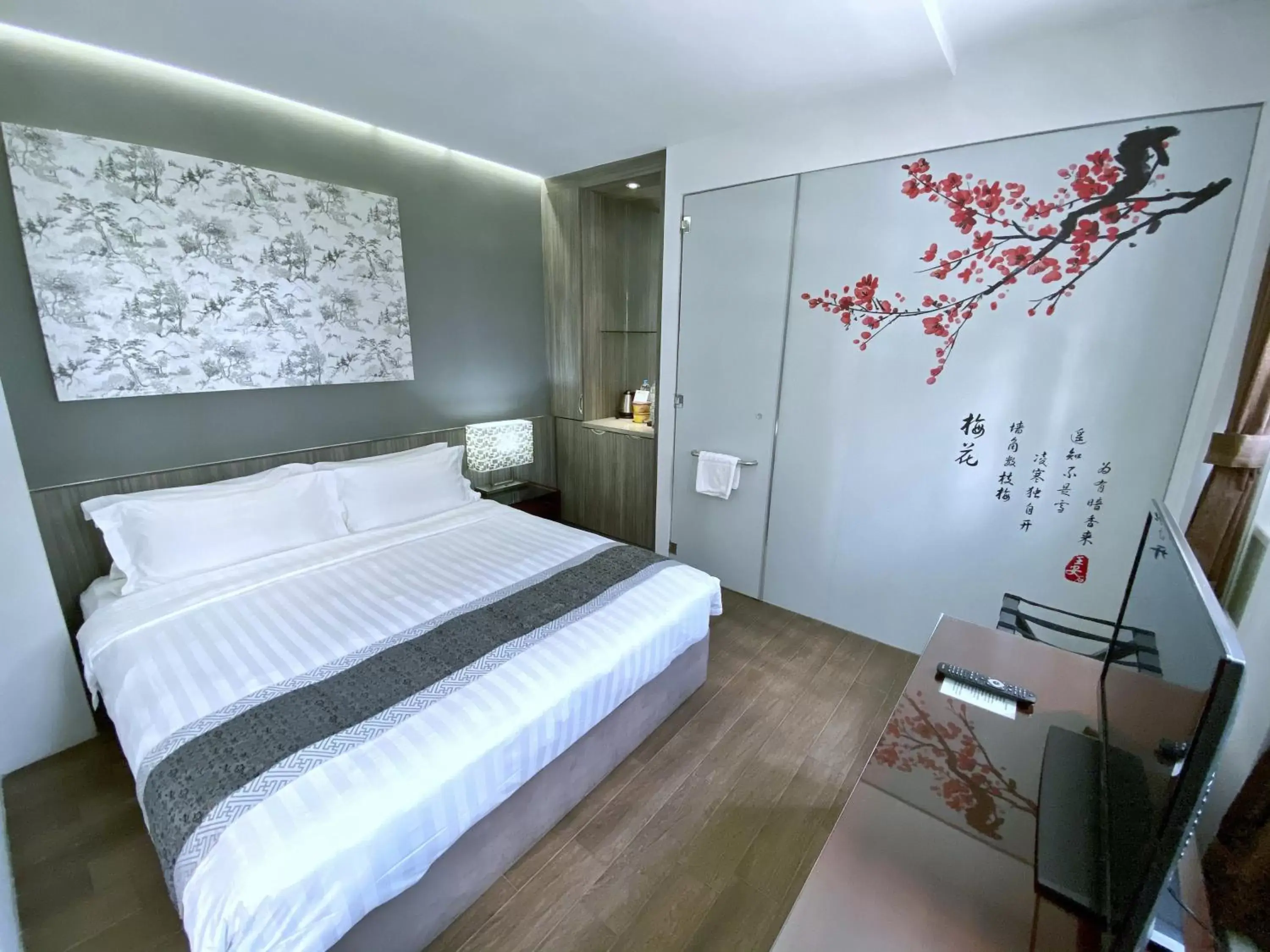 Bed in Bliss Hotel Singapore Bed in Bliss Hotel Singapore