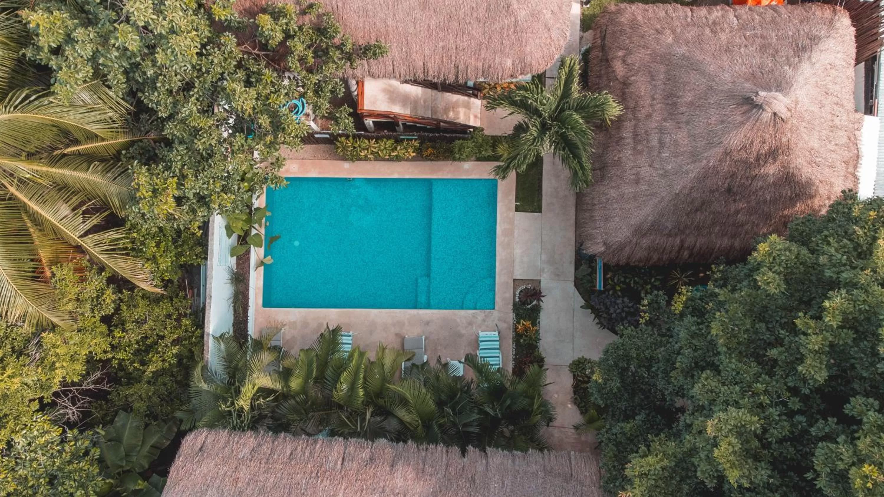 Bird's eye view, Pool View in Azul 36 Hotel