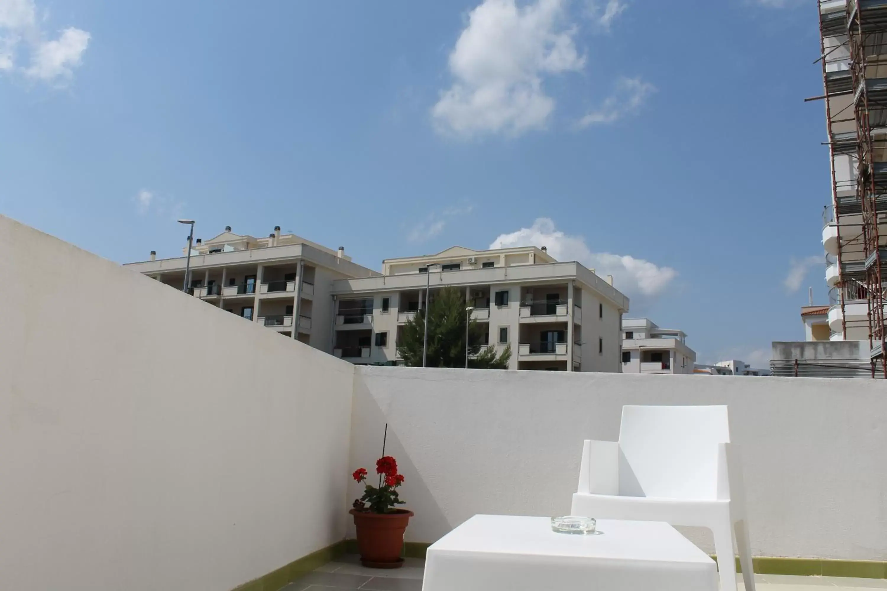 Balcony/Terrace in B&B Palazzo Manfredi Vieste vista mare con Parcheggio