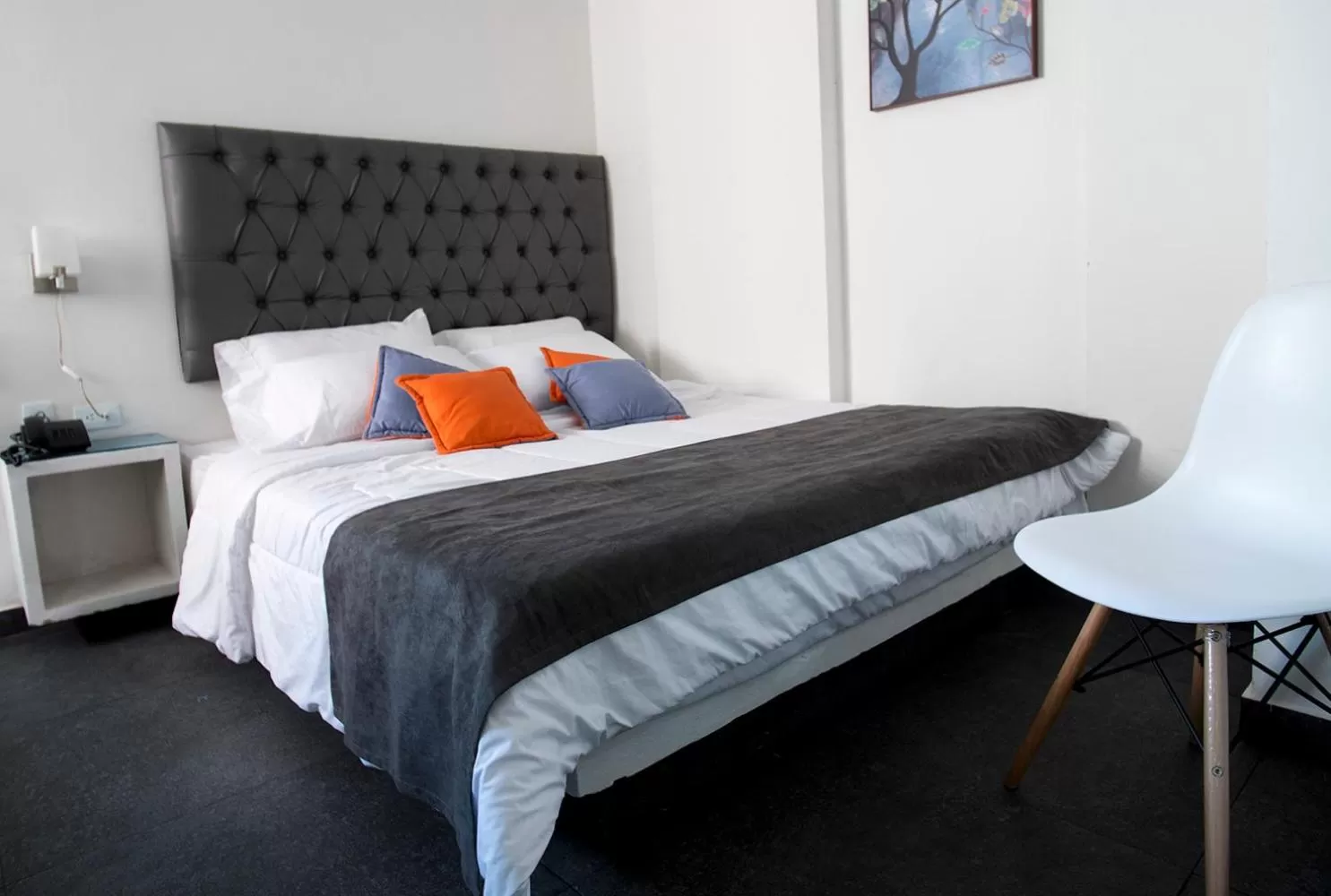 Bed in Hotel Grand H&R