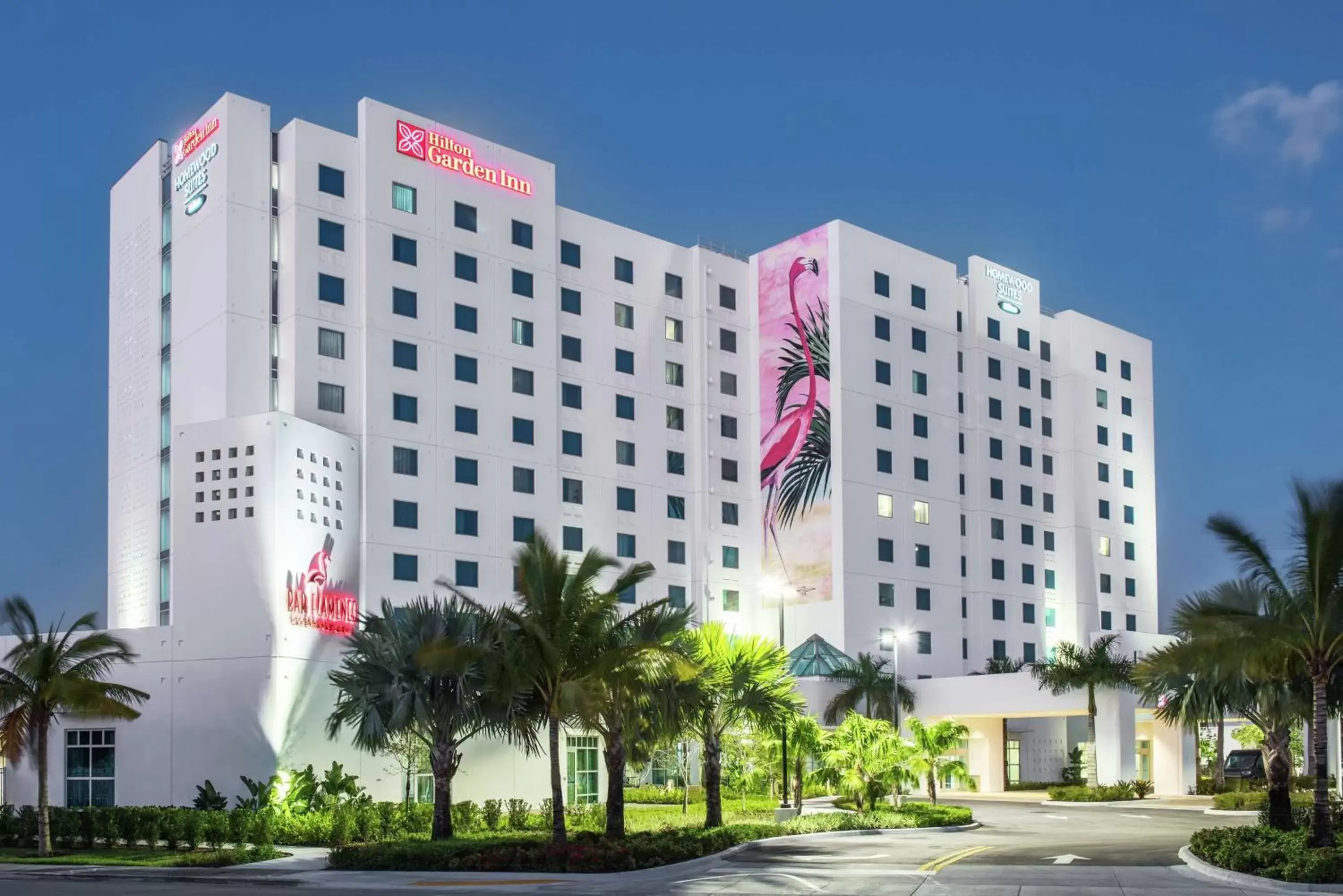 Property Building in Hilton Garden Inn Miami Dolphin Mall
