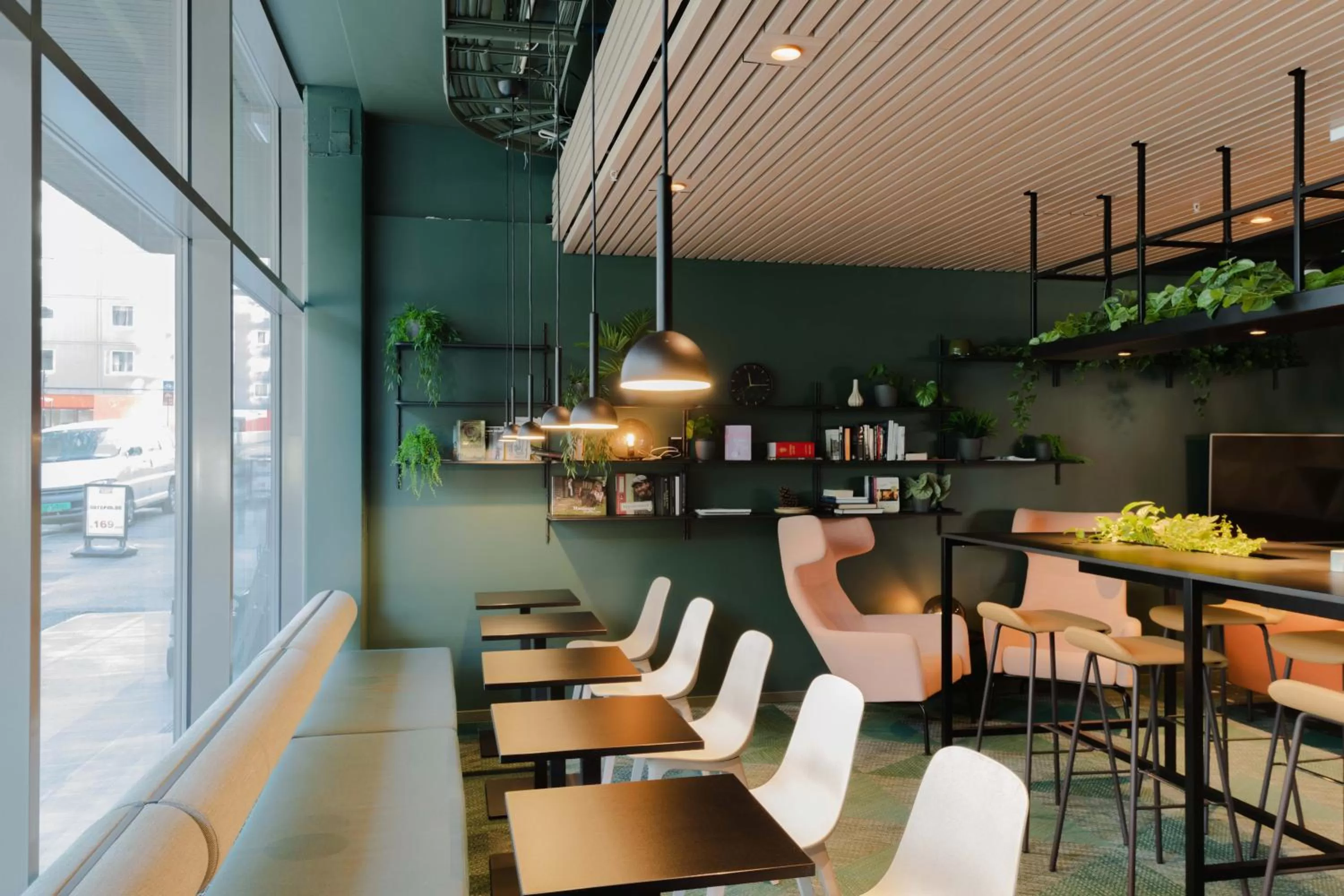 Lounge or bar in Citybox Bergen Danmarksplass