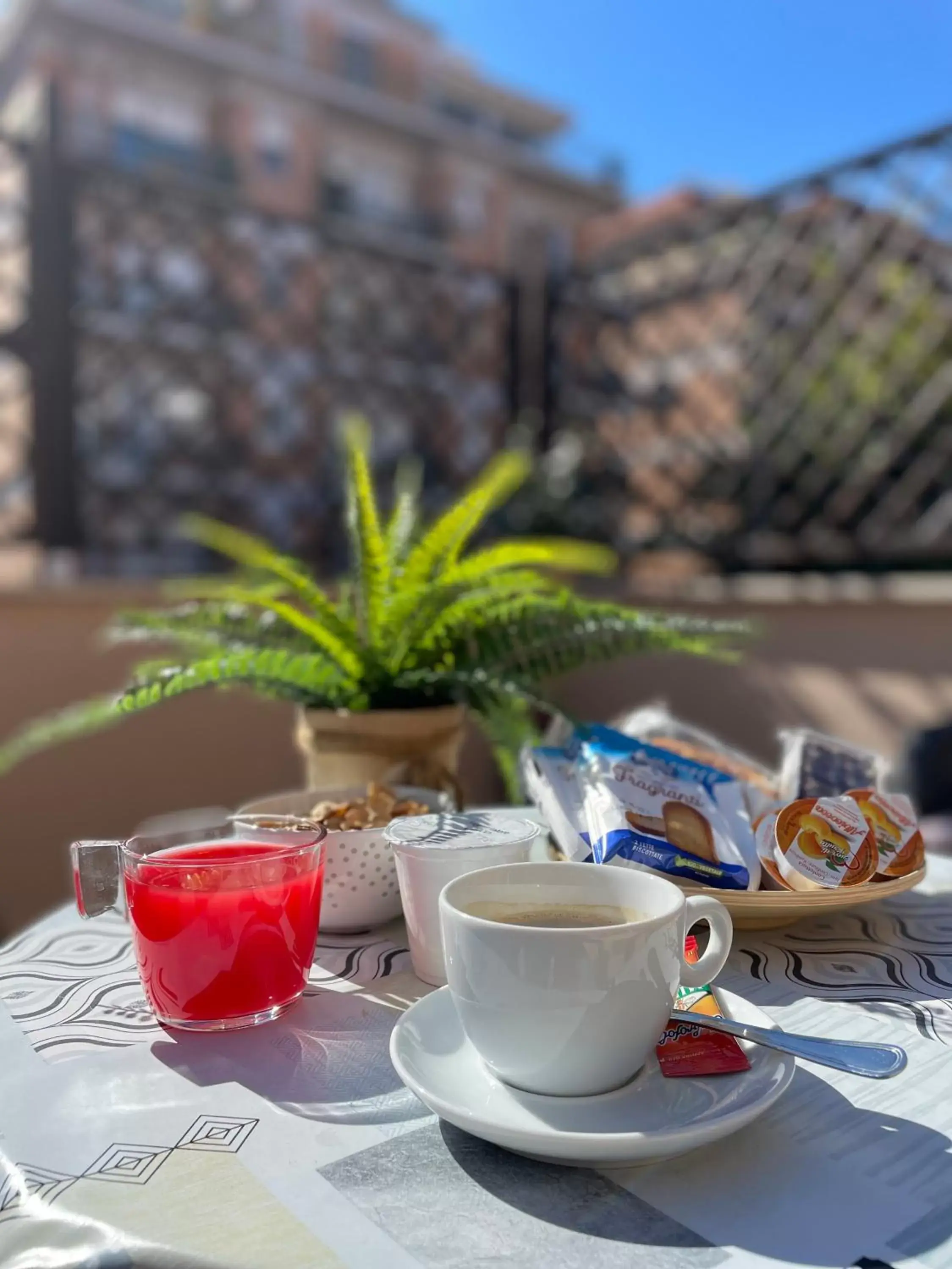 Breakfast in Pit stop Ciampino Station