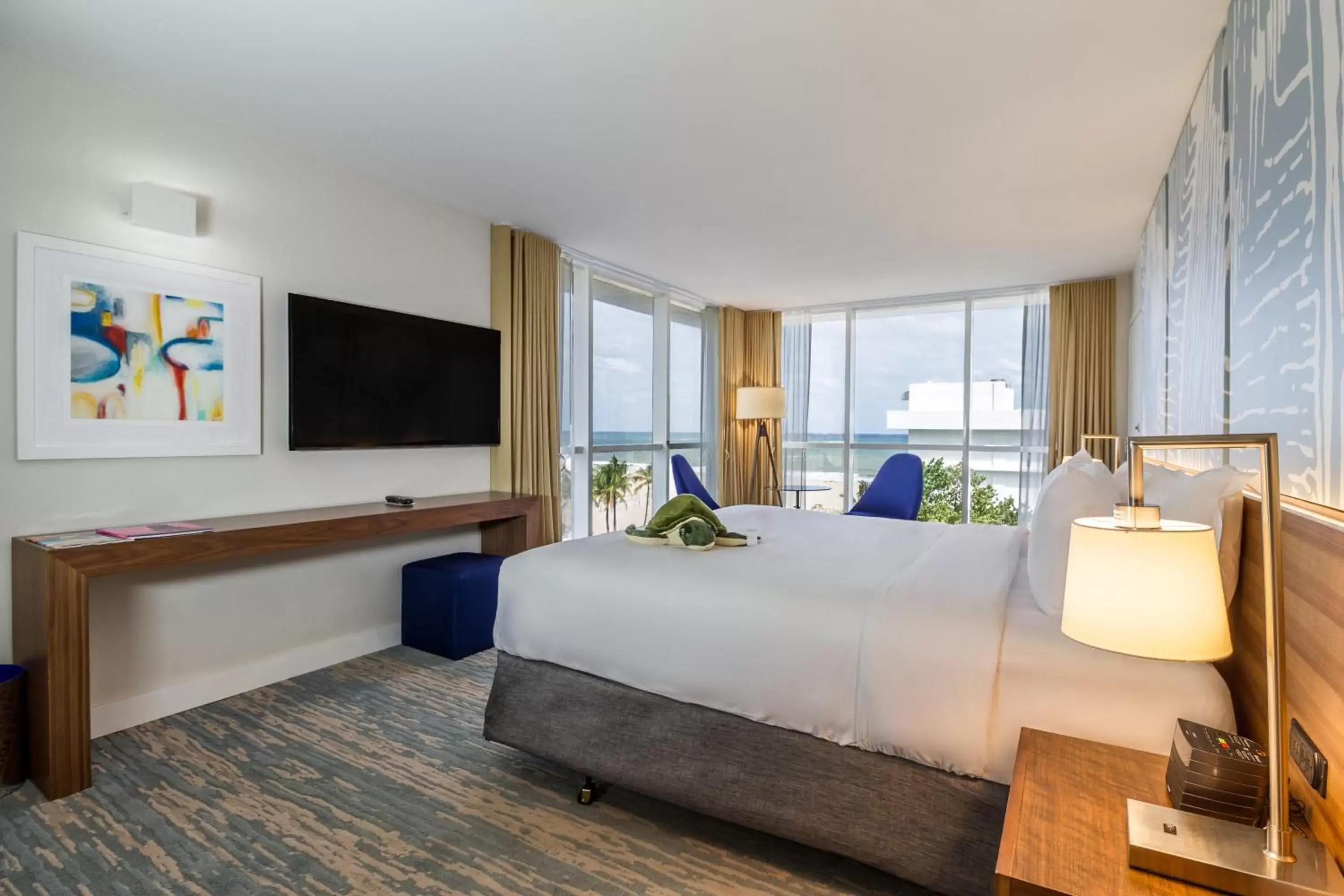 Bedroom, TV/Entertainment Center in B Ocean Resort
