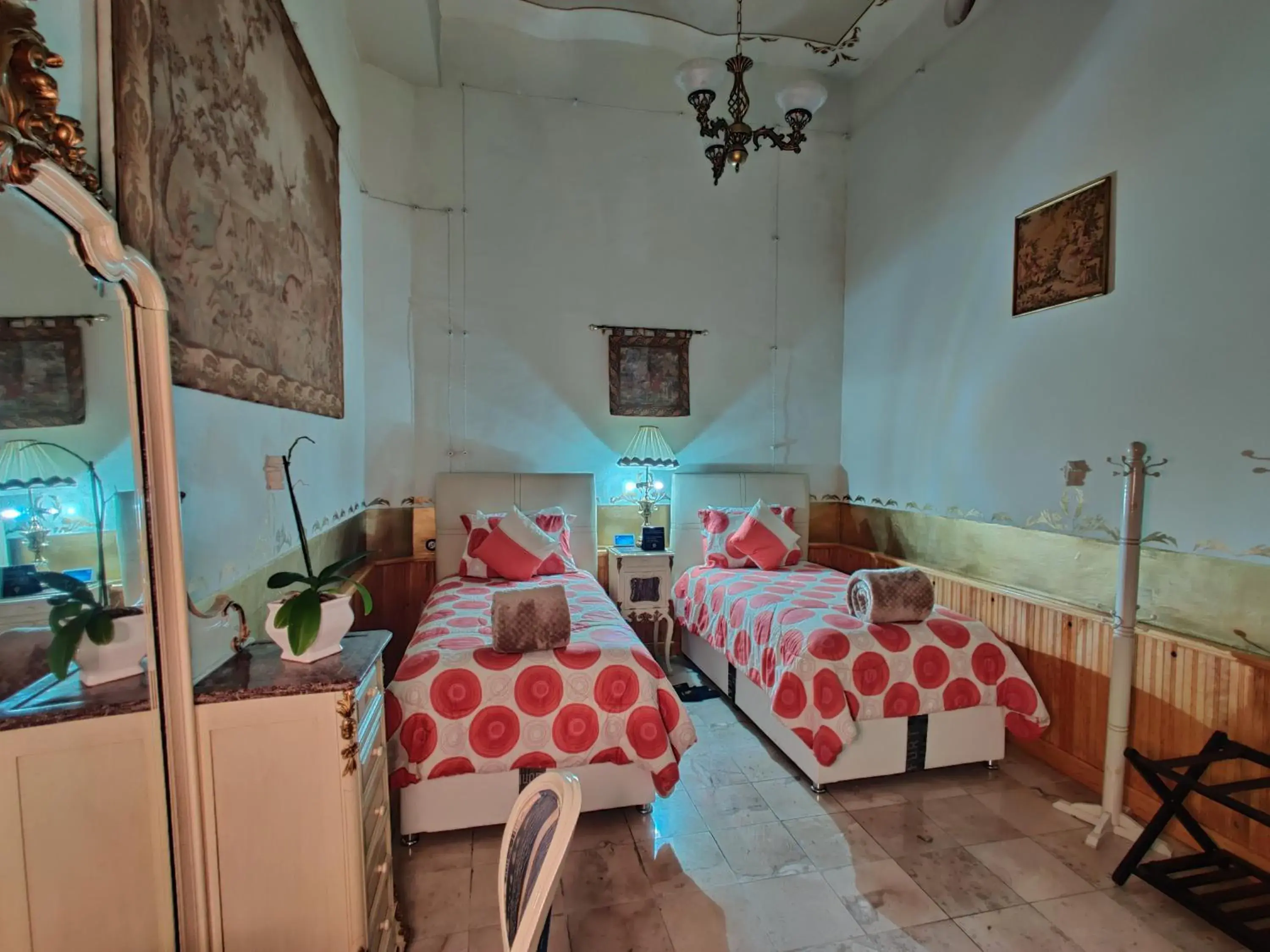 Bed in Small Luxury Hotel Azcami