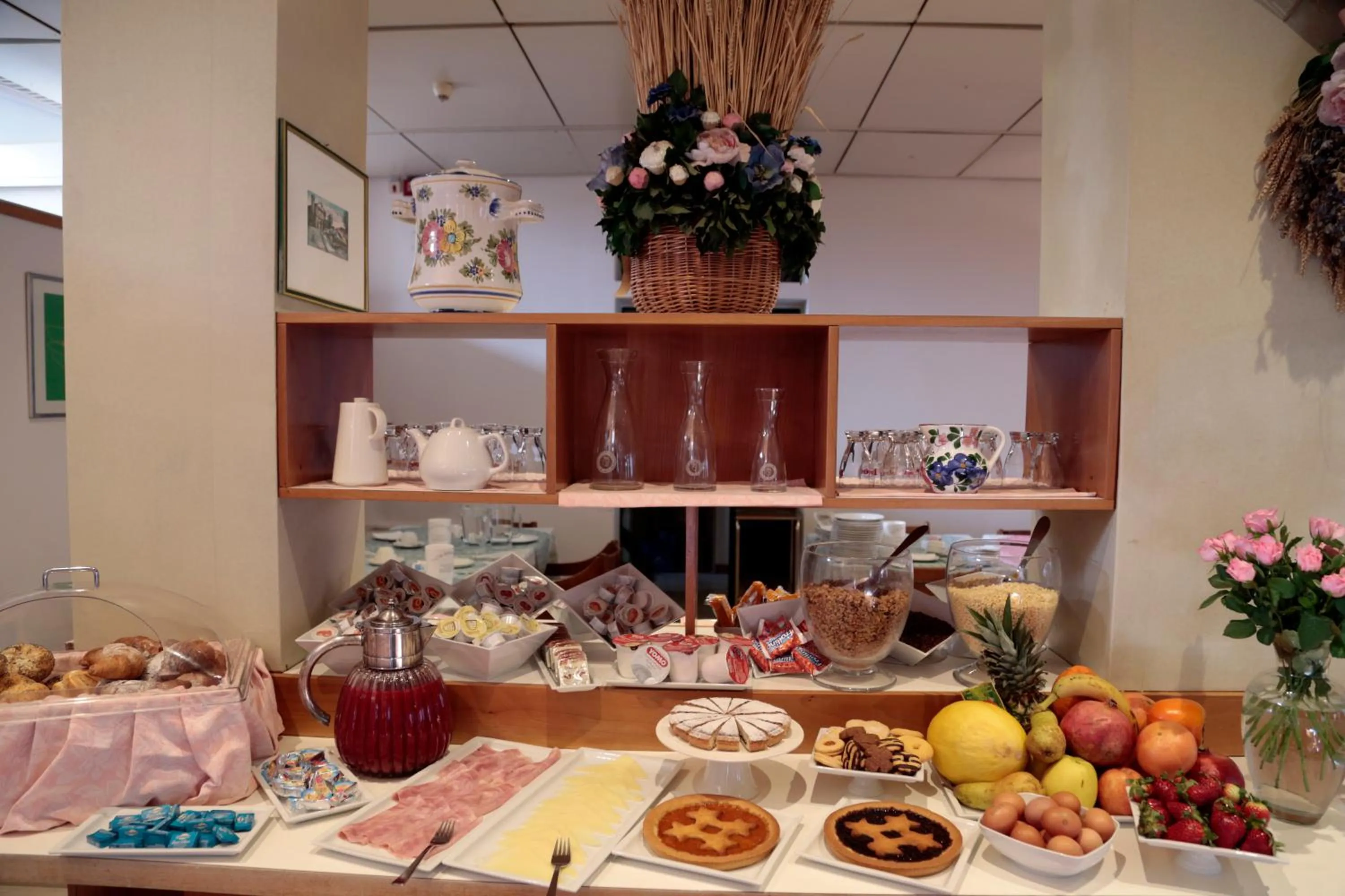 Food and drinks in Hotel Cristallo