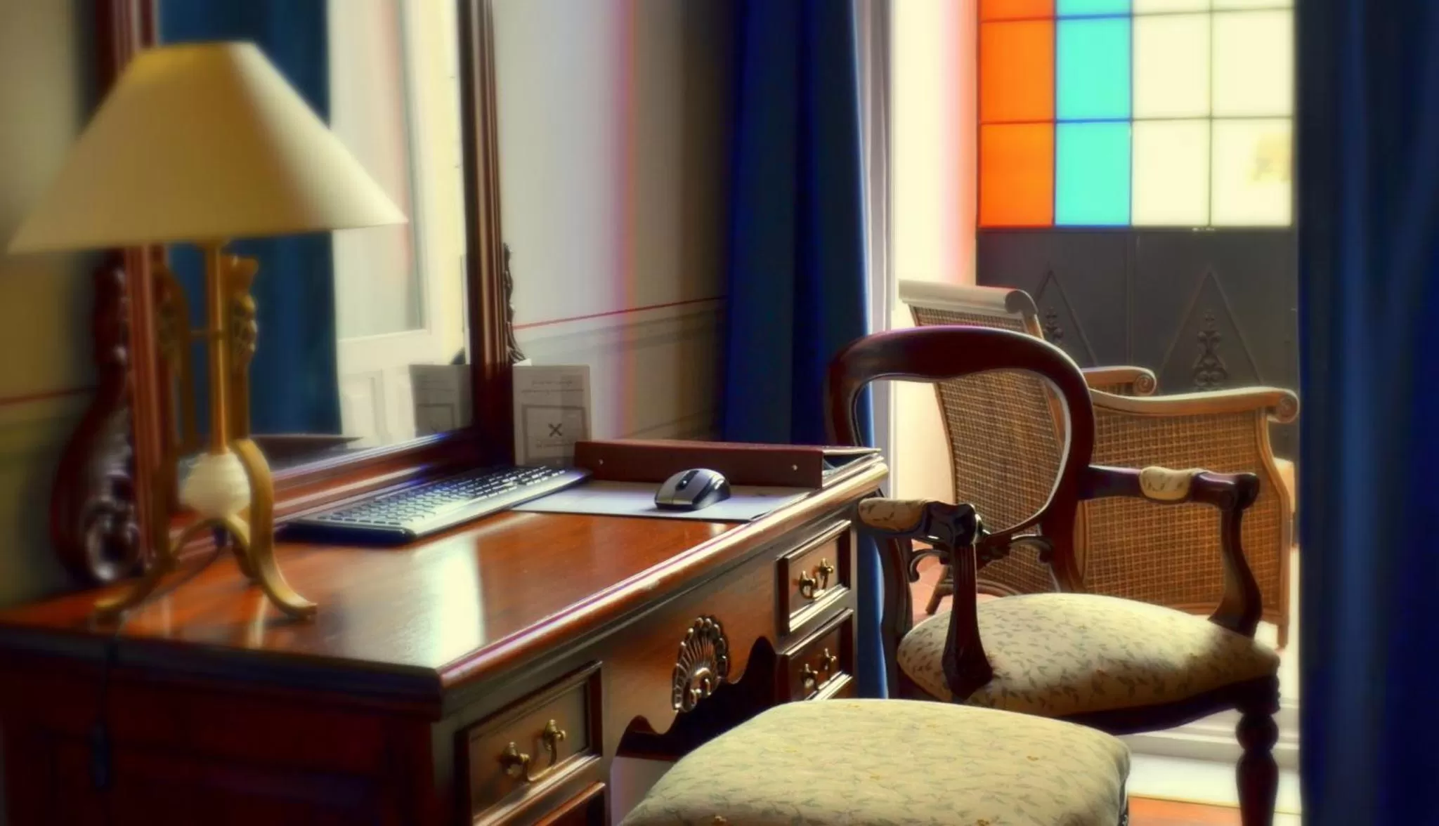 Living room in Hotel Mirador de Llerena