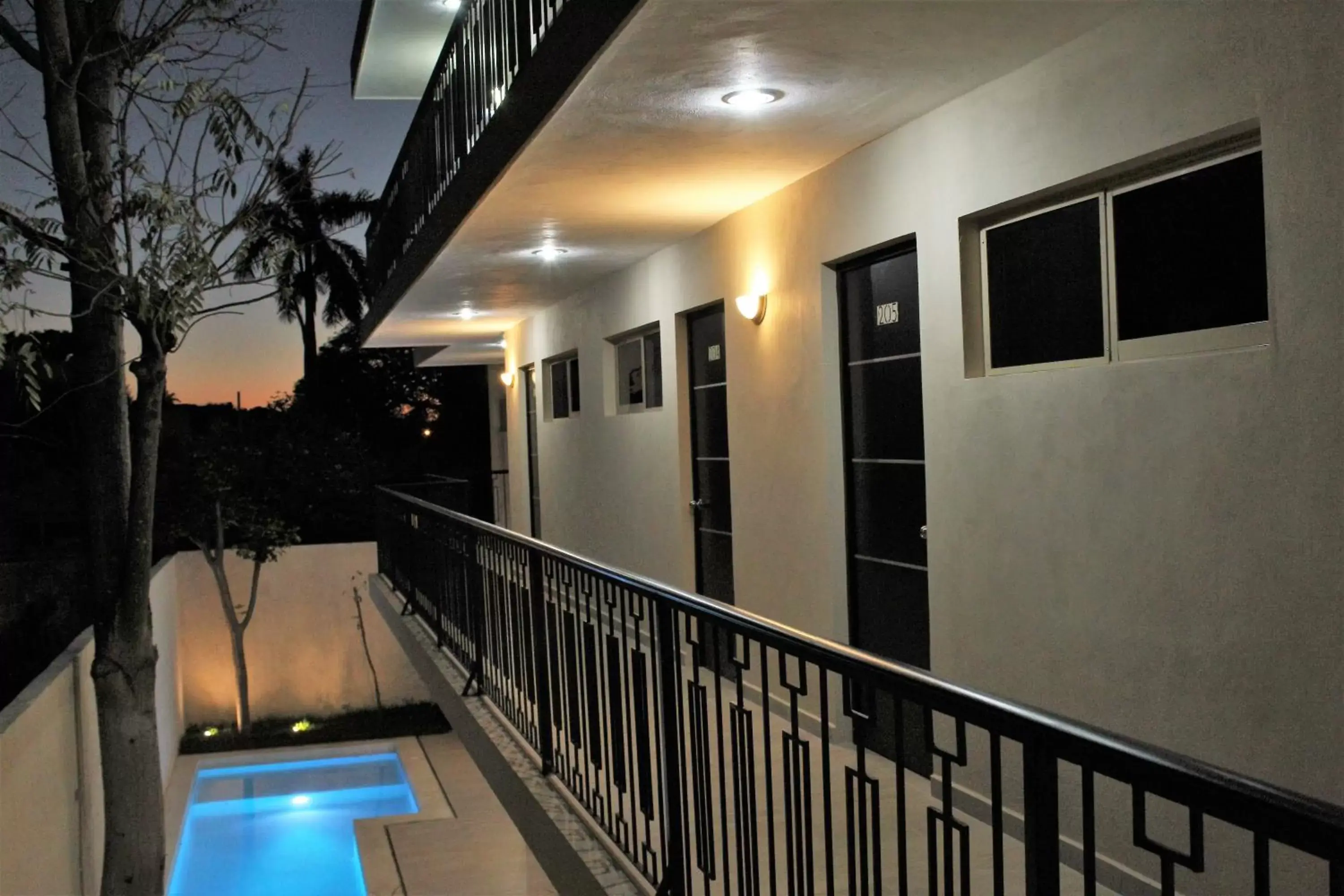 Pool View in Hotel Virreyes
