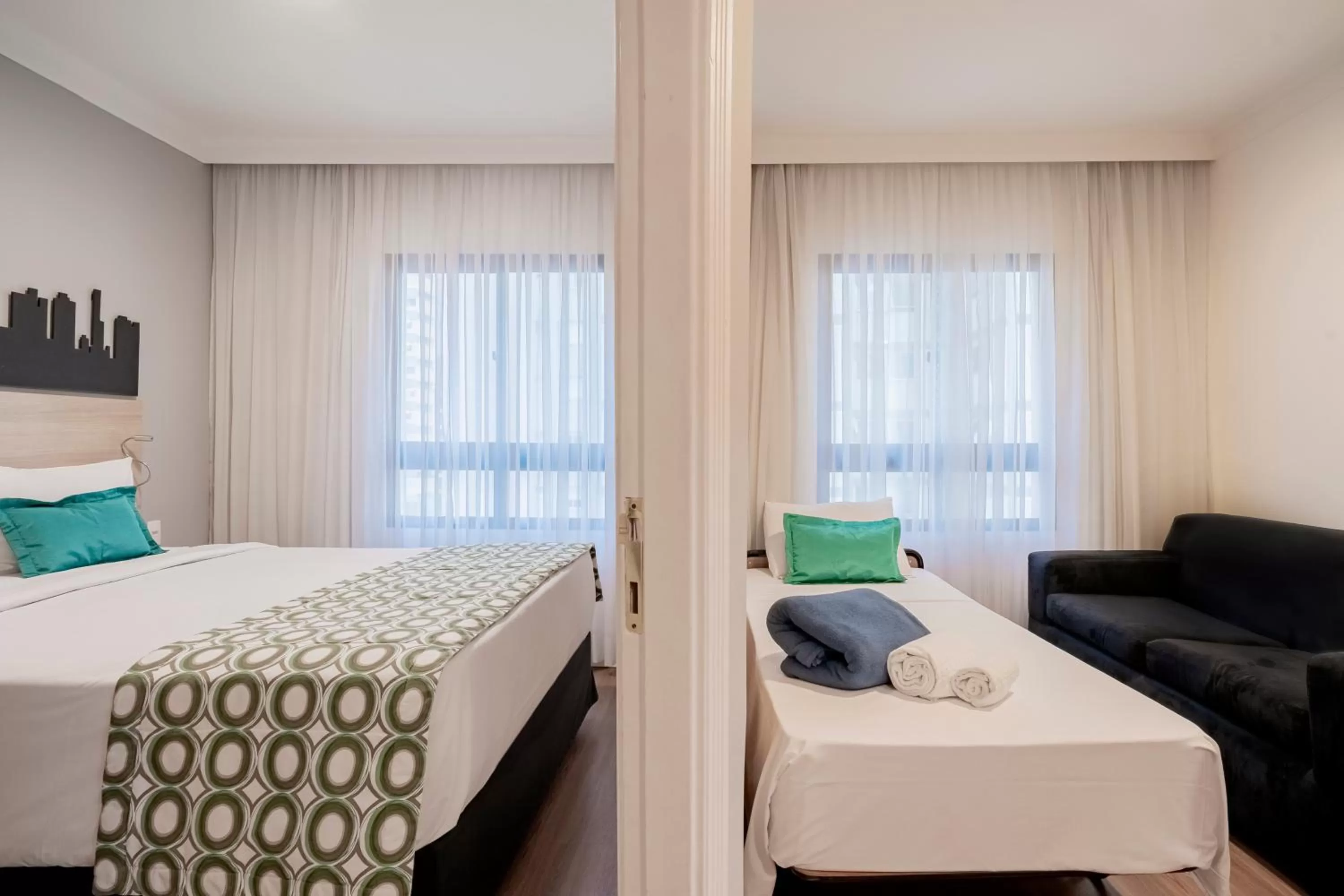 Bedroom, Bed in Mercure Sao Paulo Pinheiros