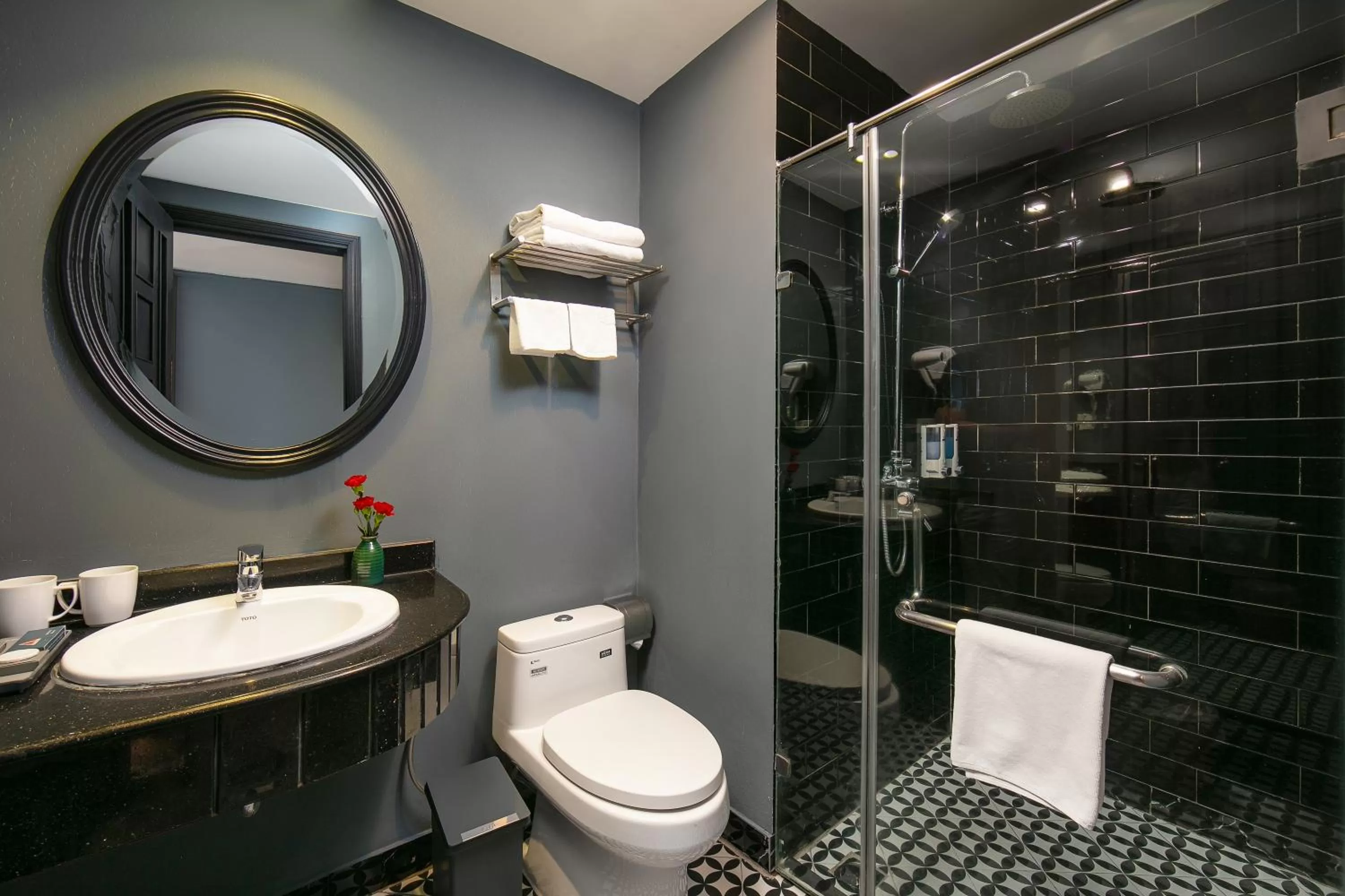 Bathroom in La Selva Premium Hotel