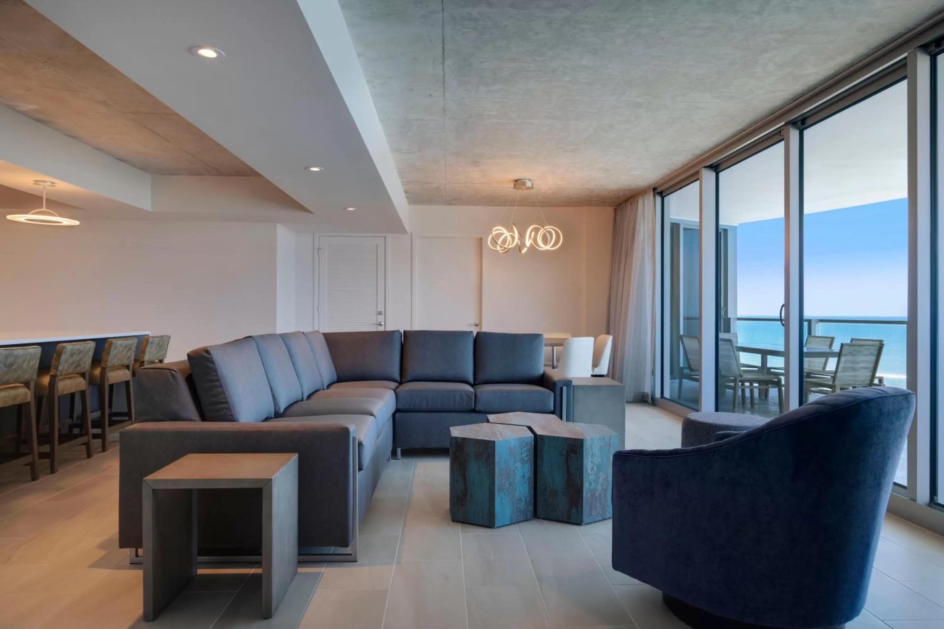 Living room in Max Beach Resort