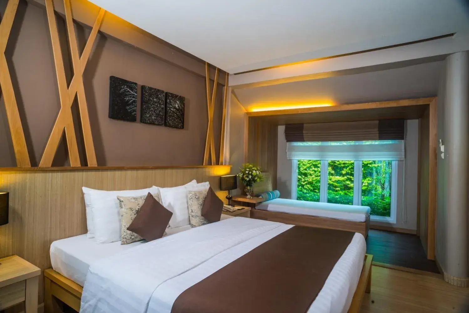 Bedroom, Bed in Synergy Samui