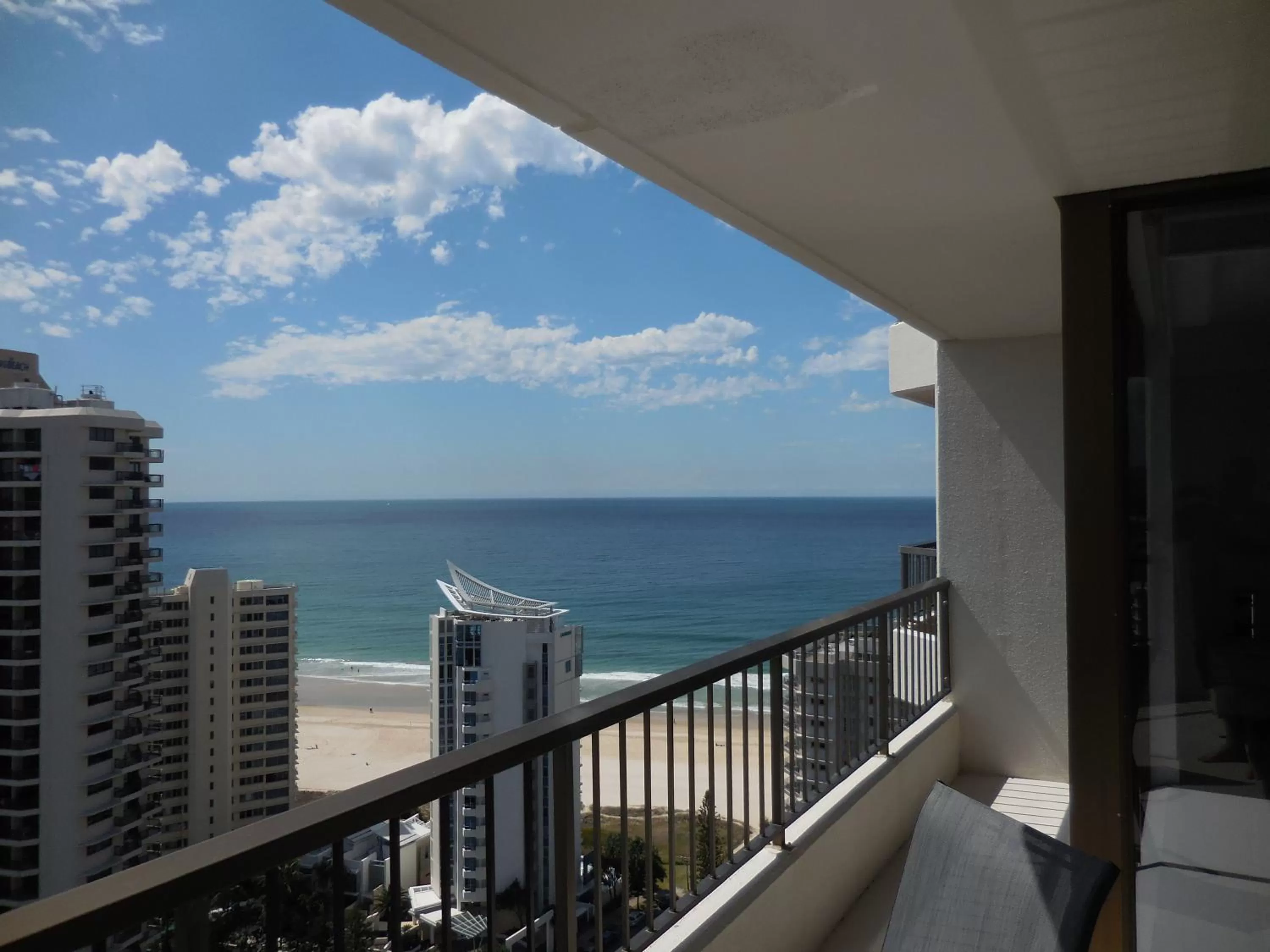 Sea view in Surfers Century Oceanside Apartments