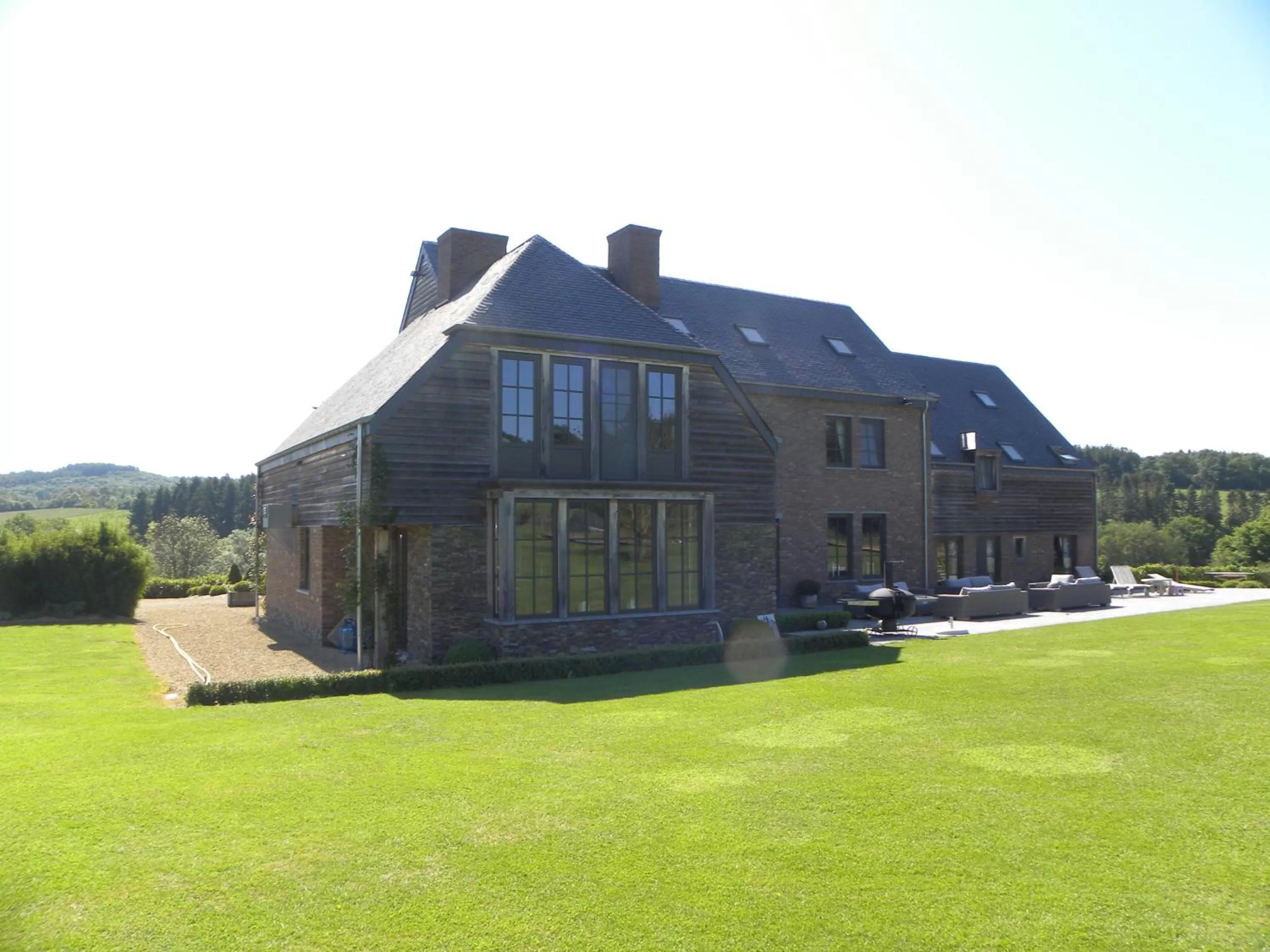 Garden in B&B Le Briquemont