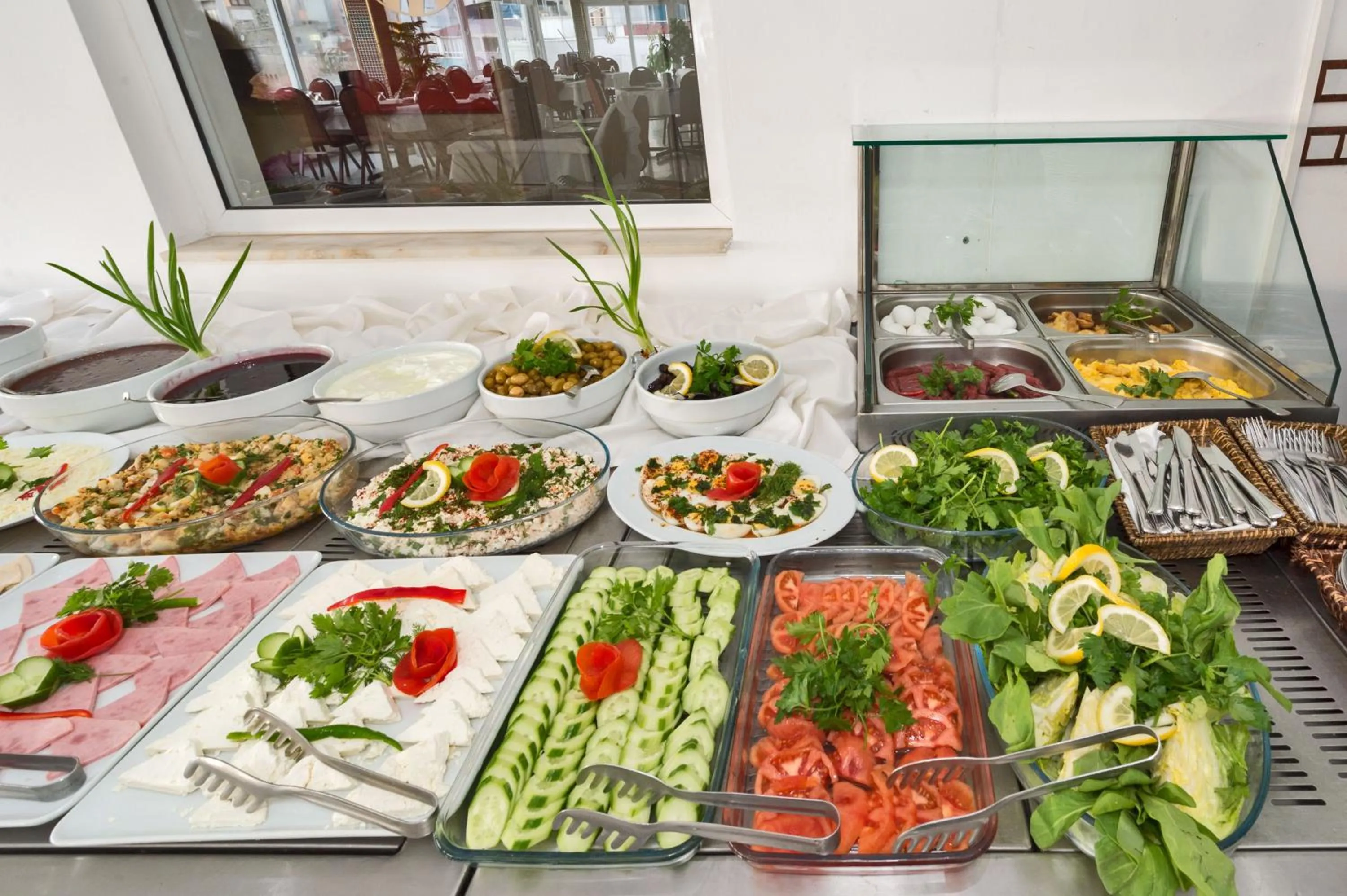 Buffet breakfast in Kuran Hotel International