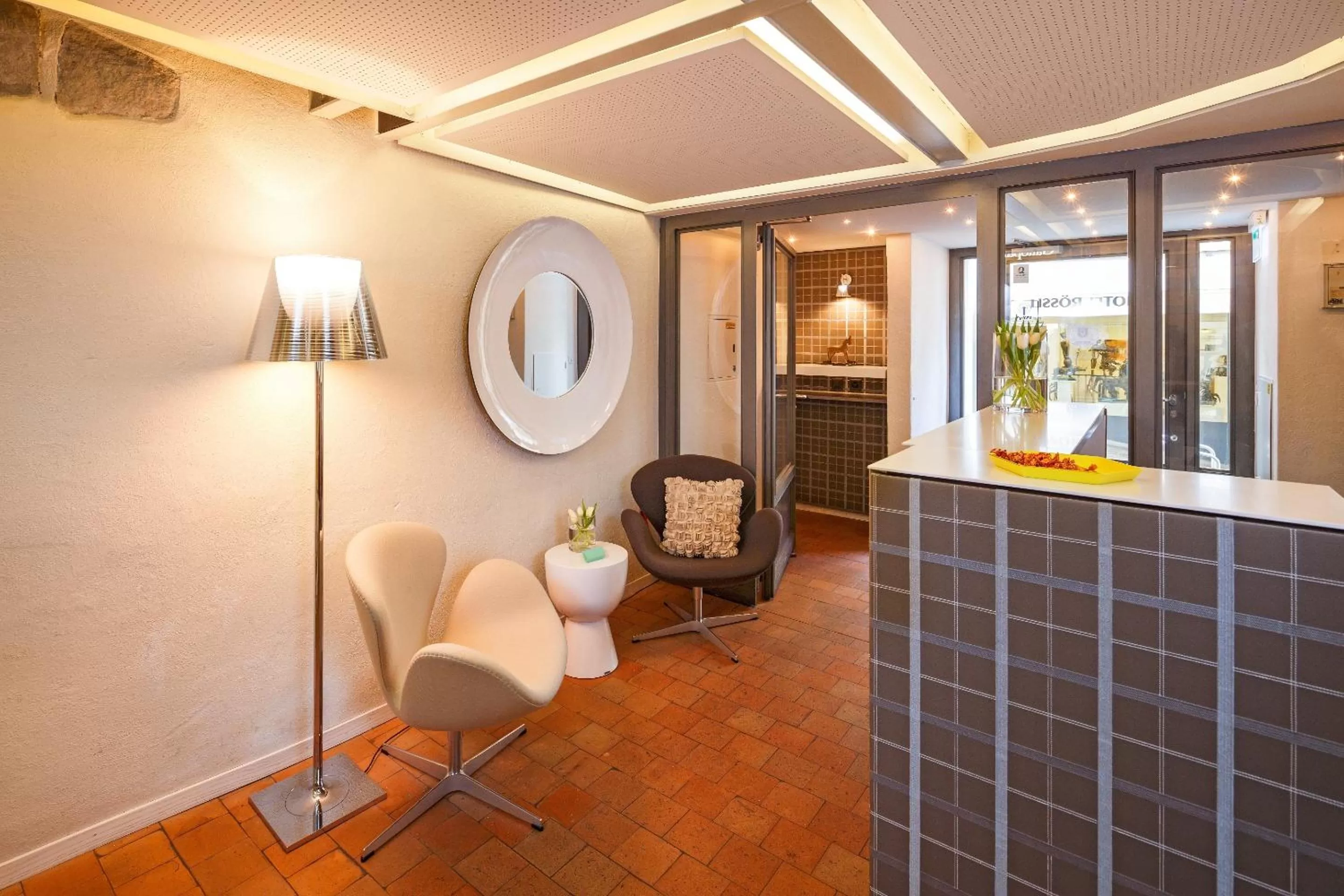 Lobby or reception in Hotel Rössli