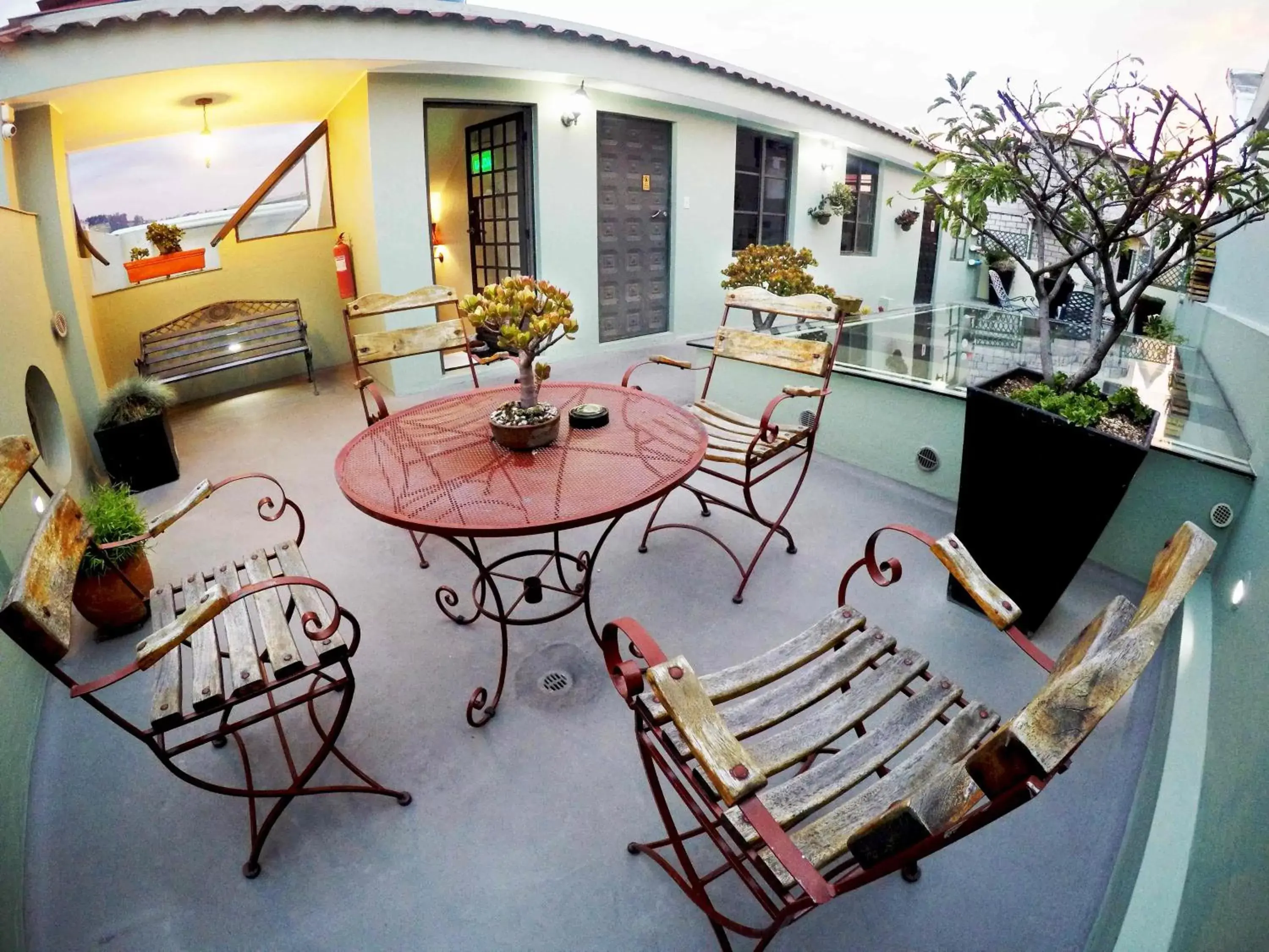 Balcony/Terrace in Casa Joaquin Boutique Hotel