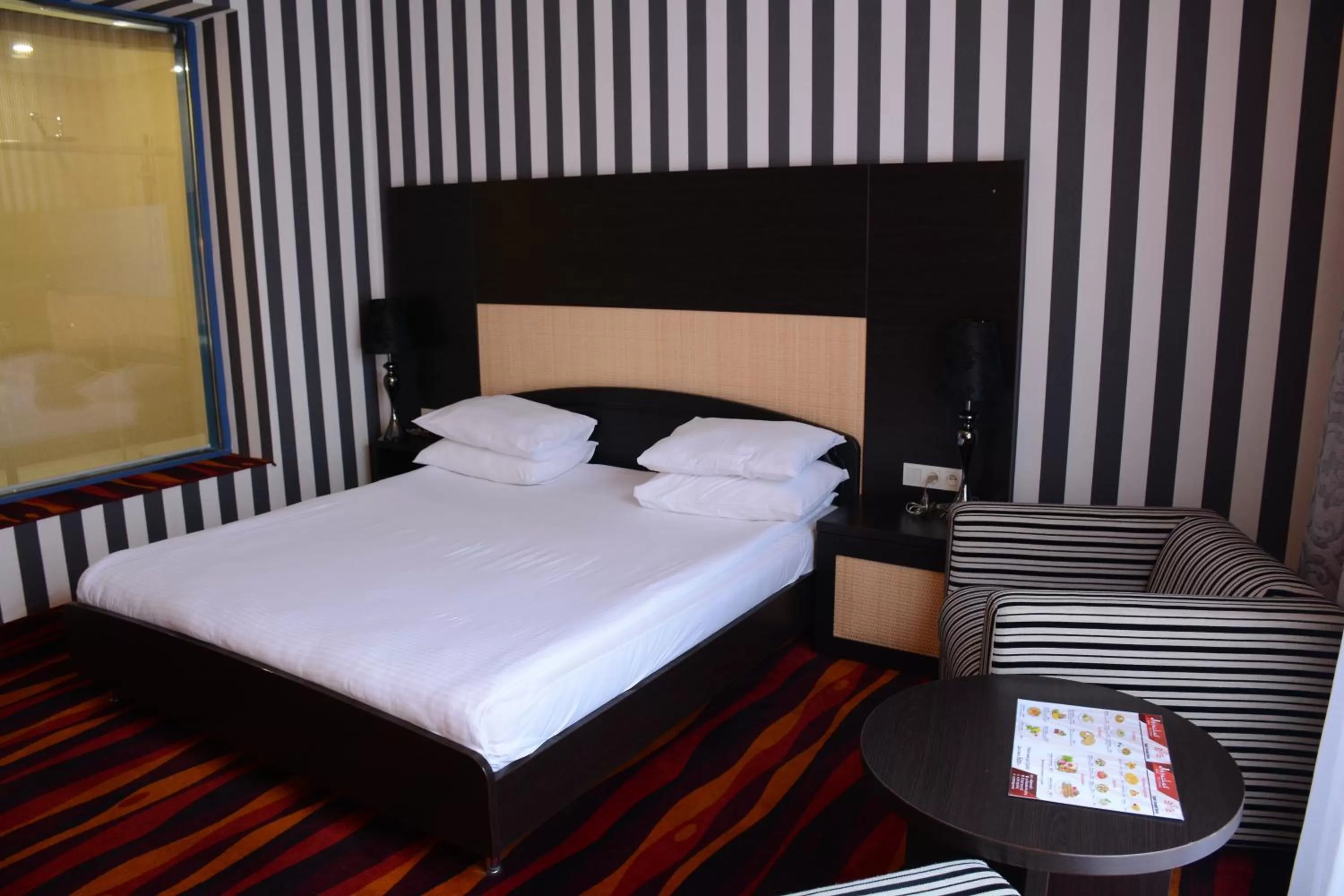 Bed in Sapar Standart Hotel