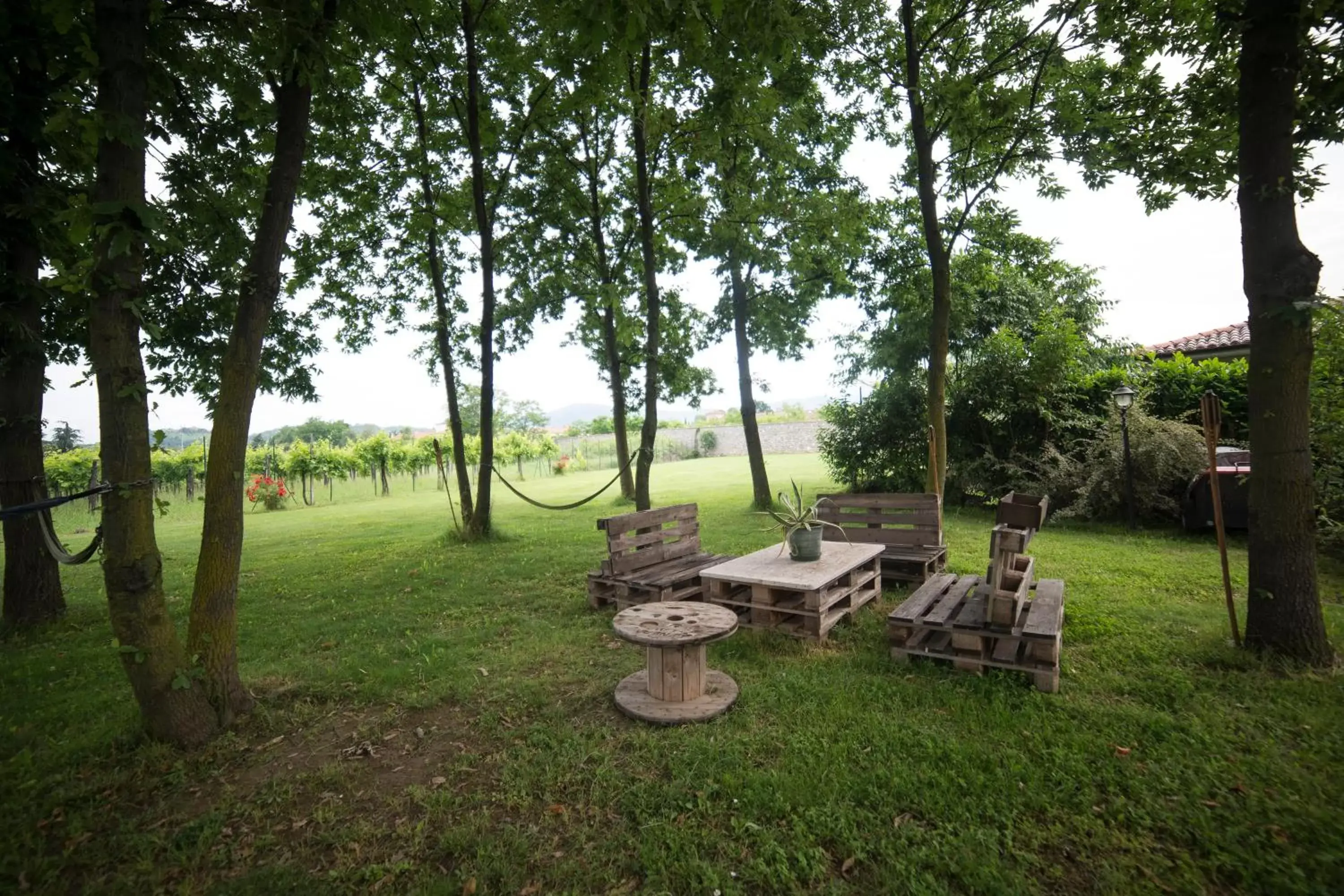 Garden in Villa Franca in Franciacorta