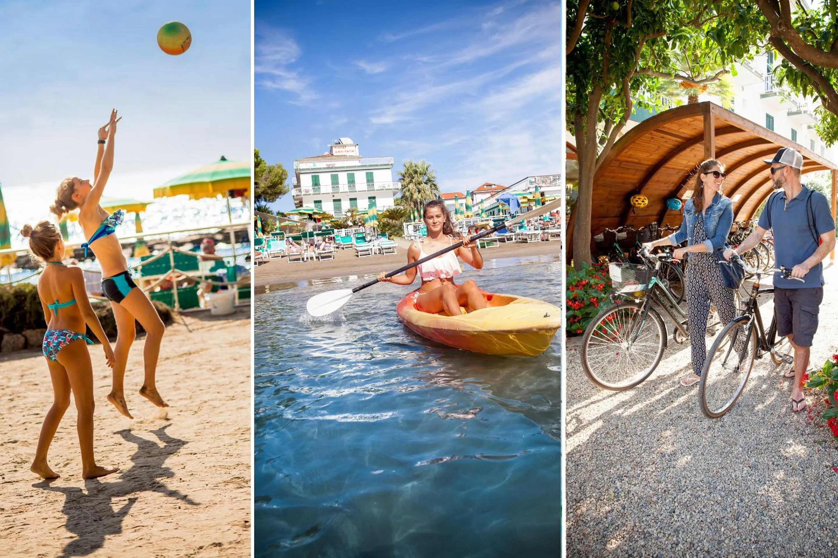 Garden in Hotel Gabriella