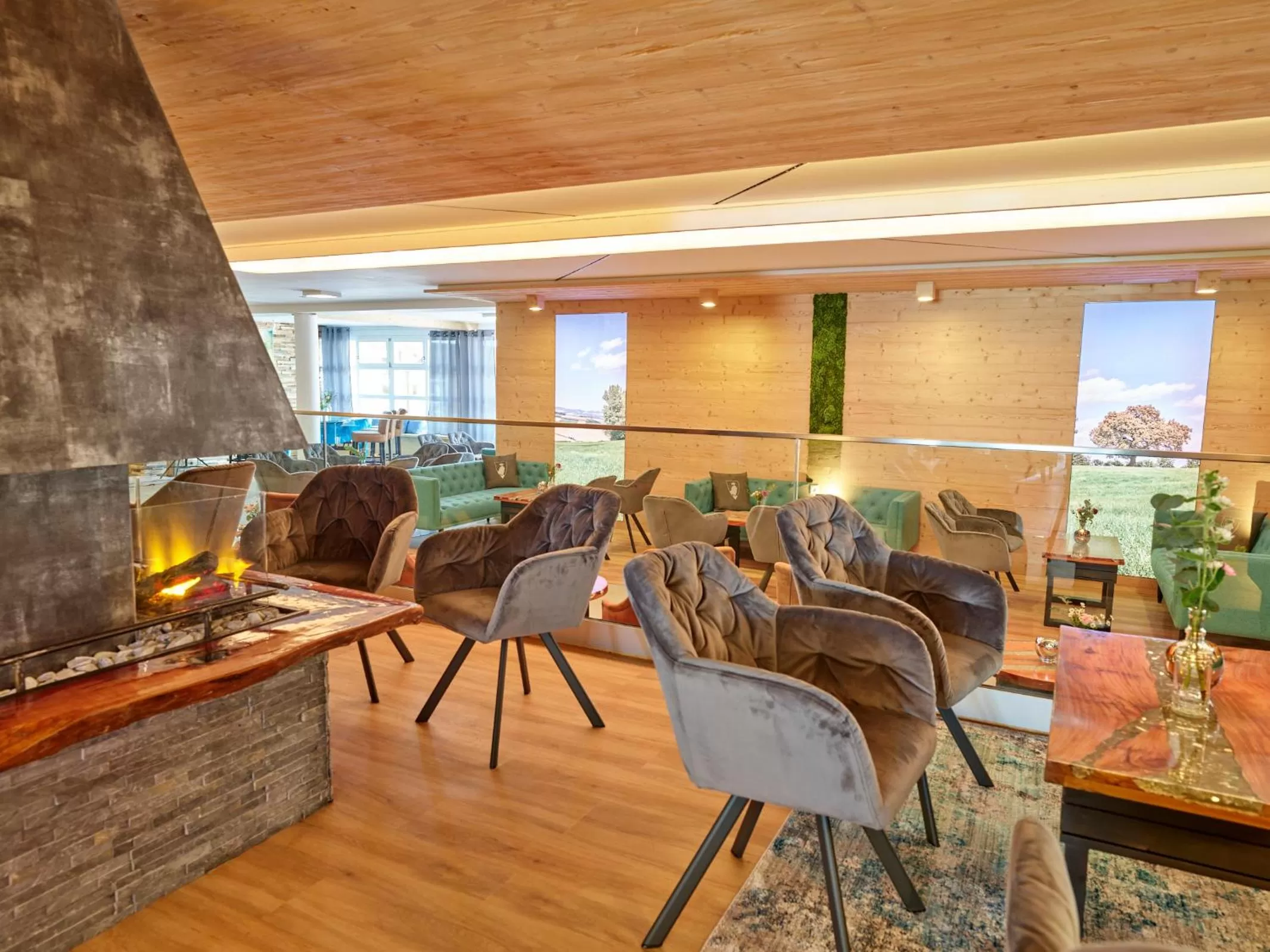 Lobby or reception in Parkhotel Bad Griesbach