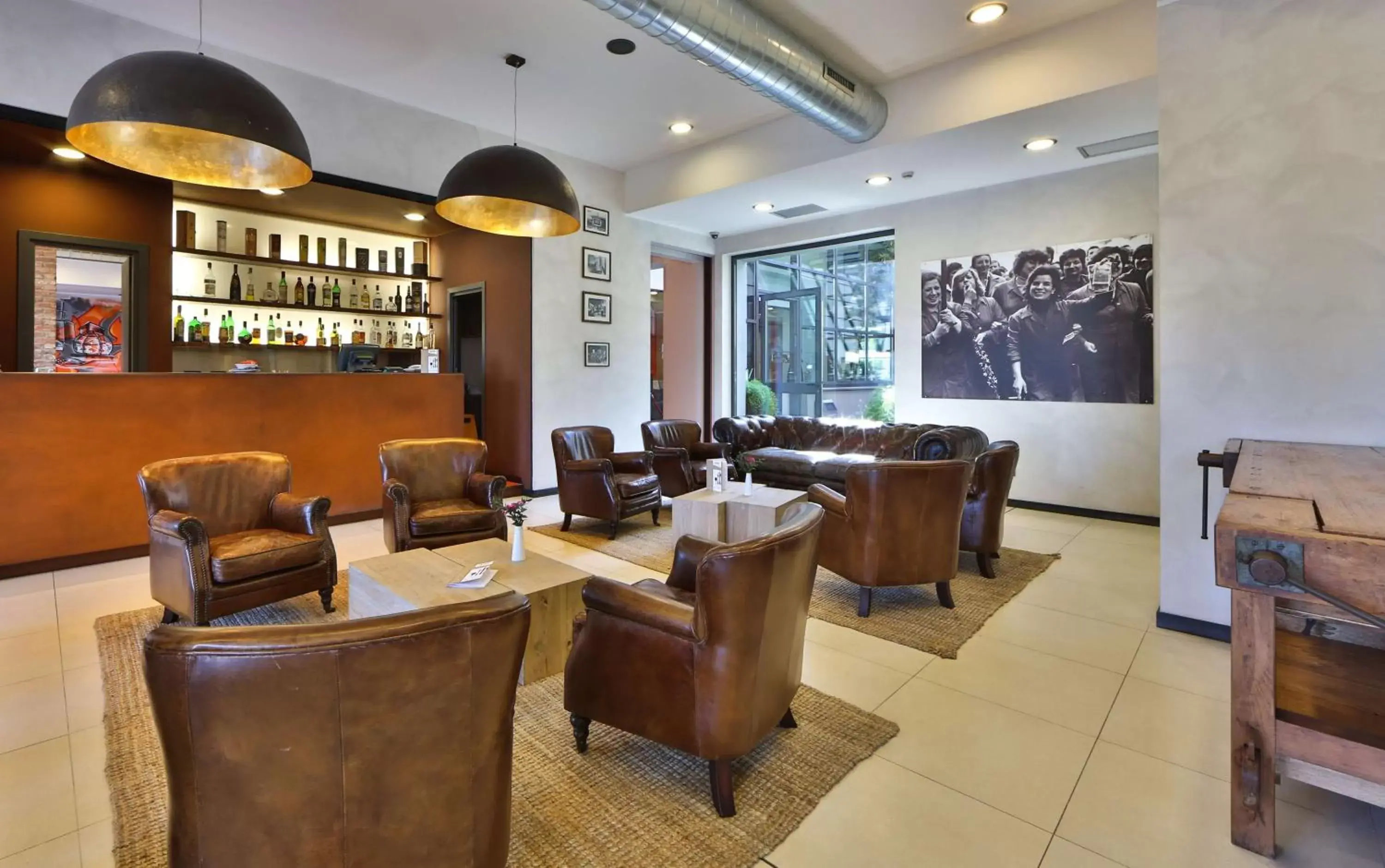 Lobby or reception, Lounge/Bar in Best Western Falck Village Milano Sesto