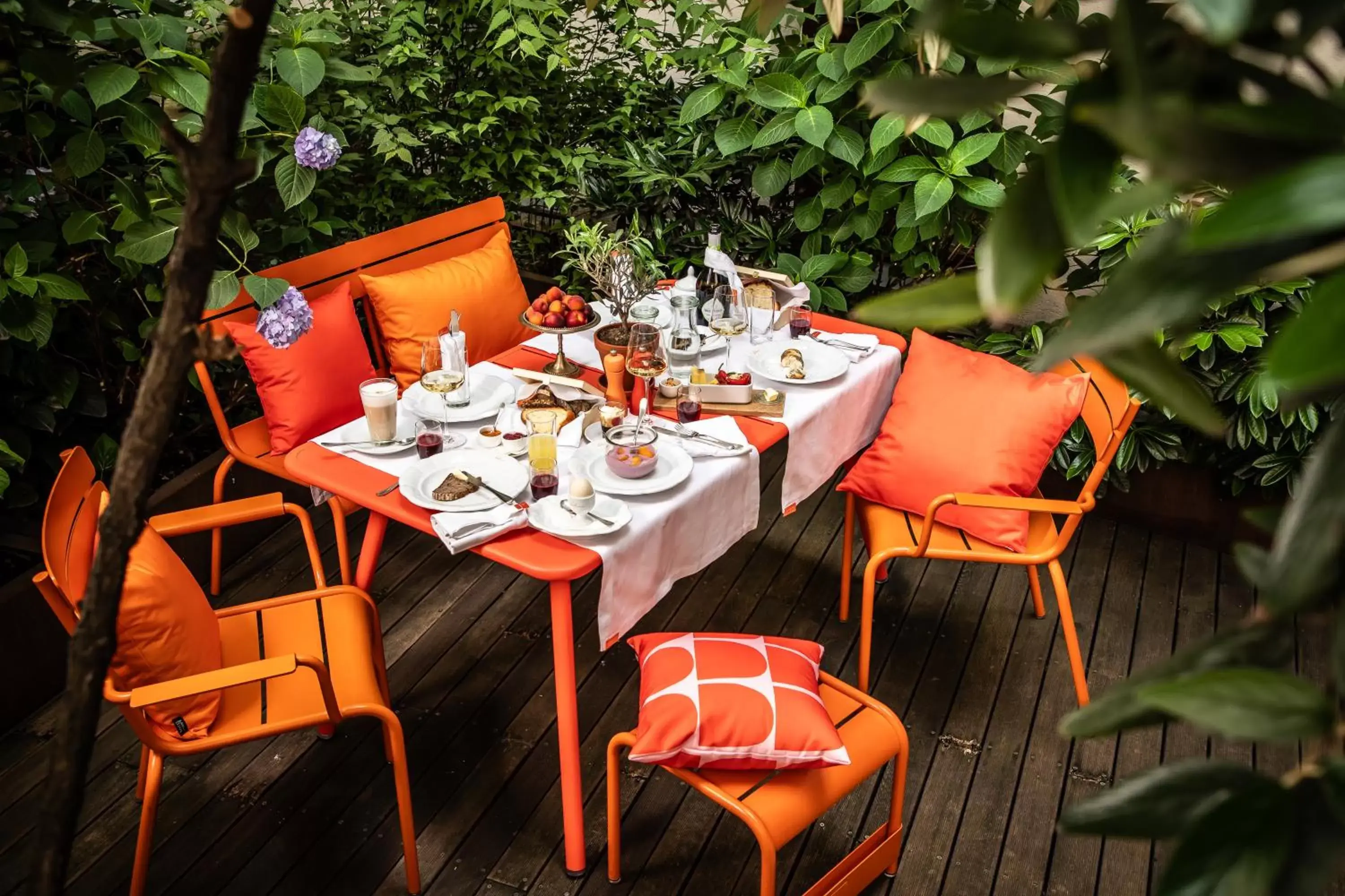 Garden, Restaurant/Places to Eat in Hollmann Beletage Design & Boutique Hotel