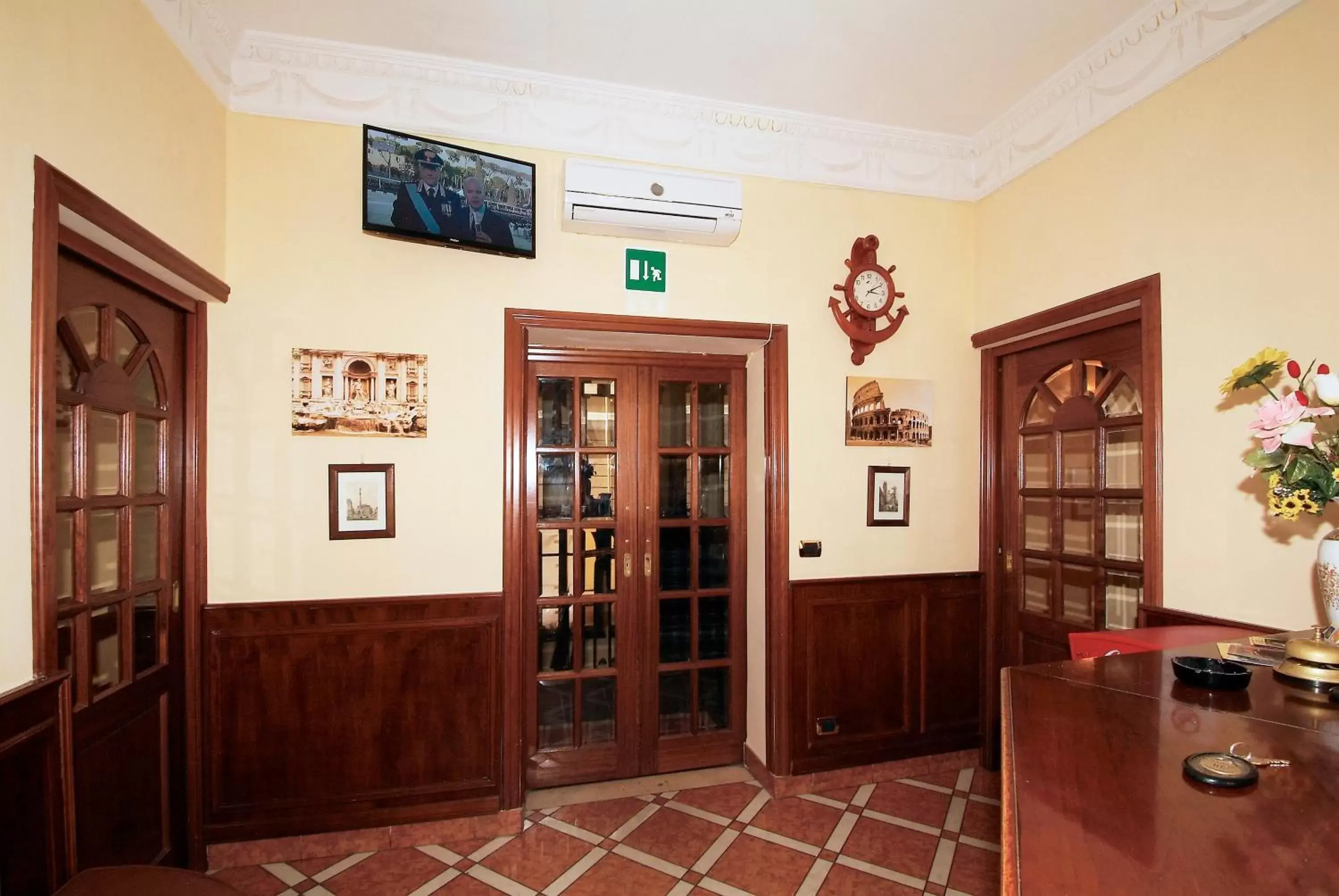 Lobby or reception in Hotel Meridiana