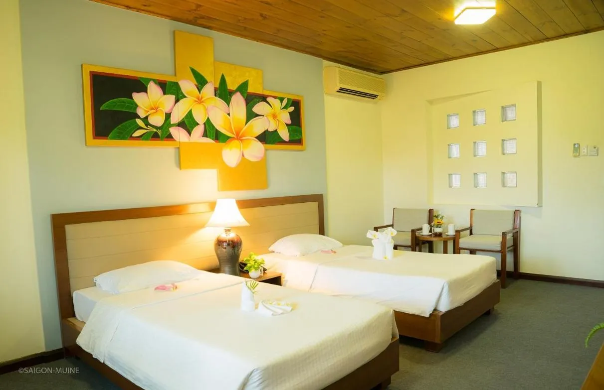 Bed in Saigon Mui Ne Resort