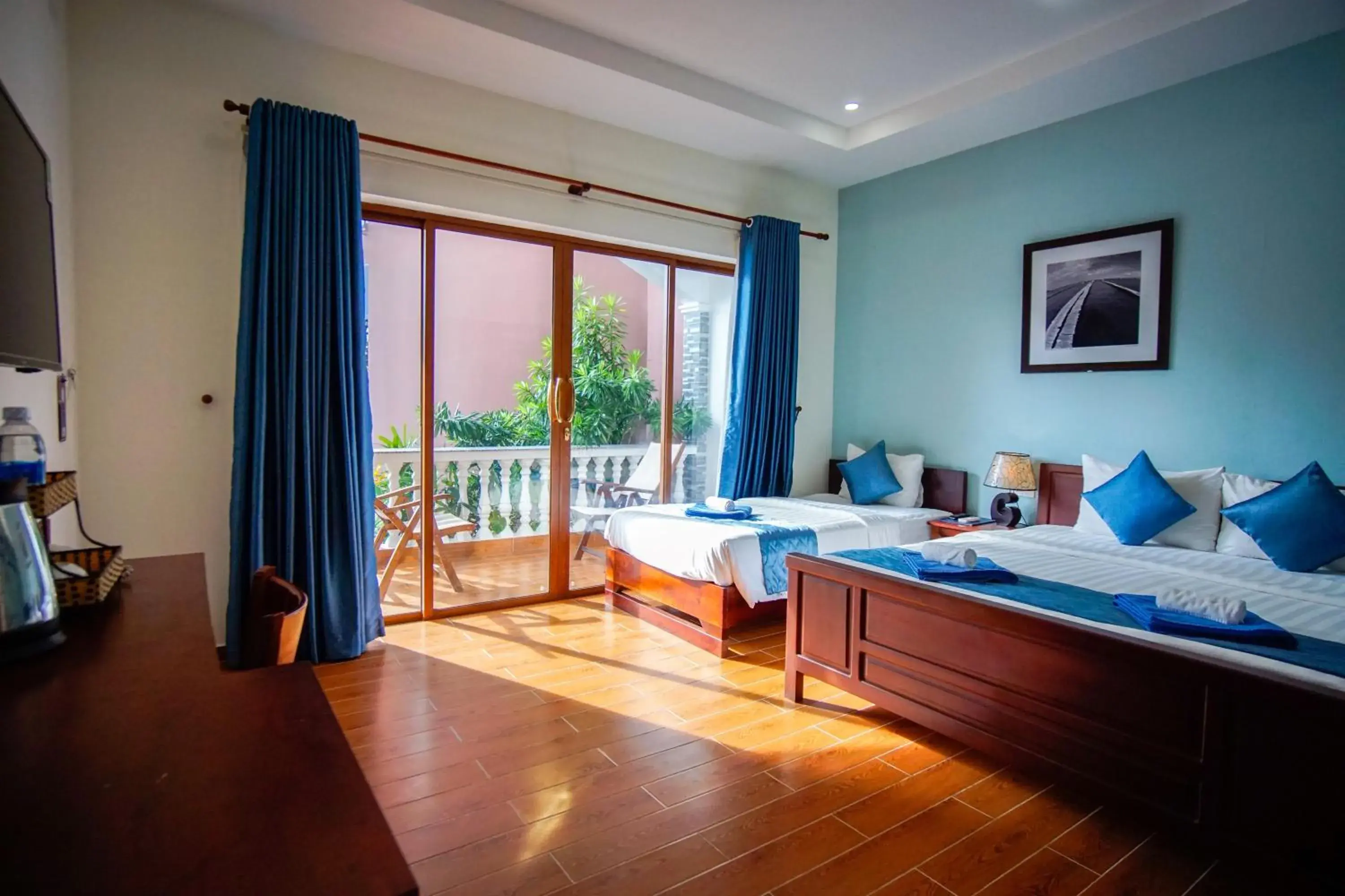 Living room in Brenta Phu Quoc Hotel