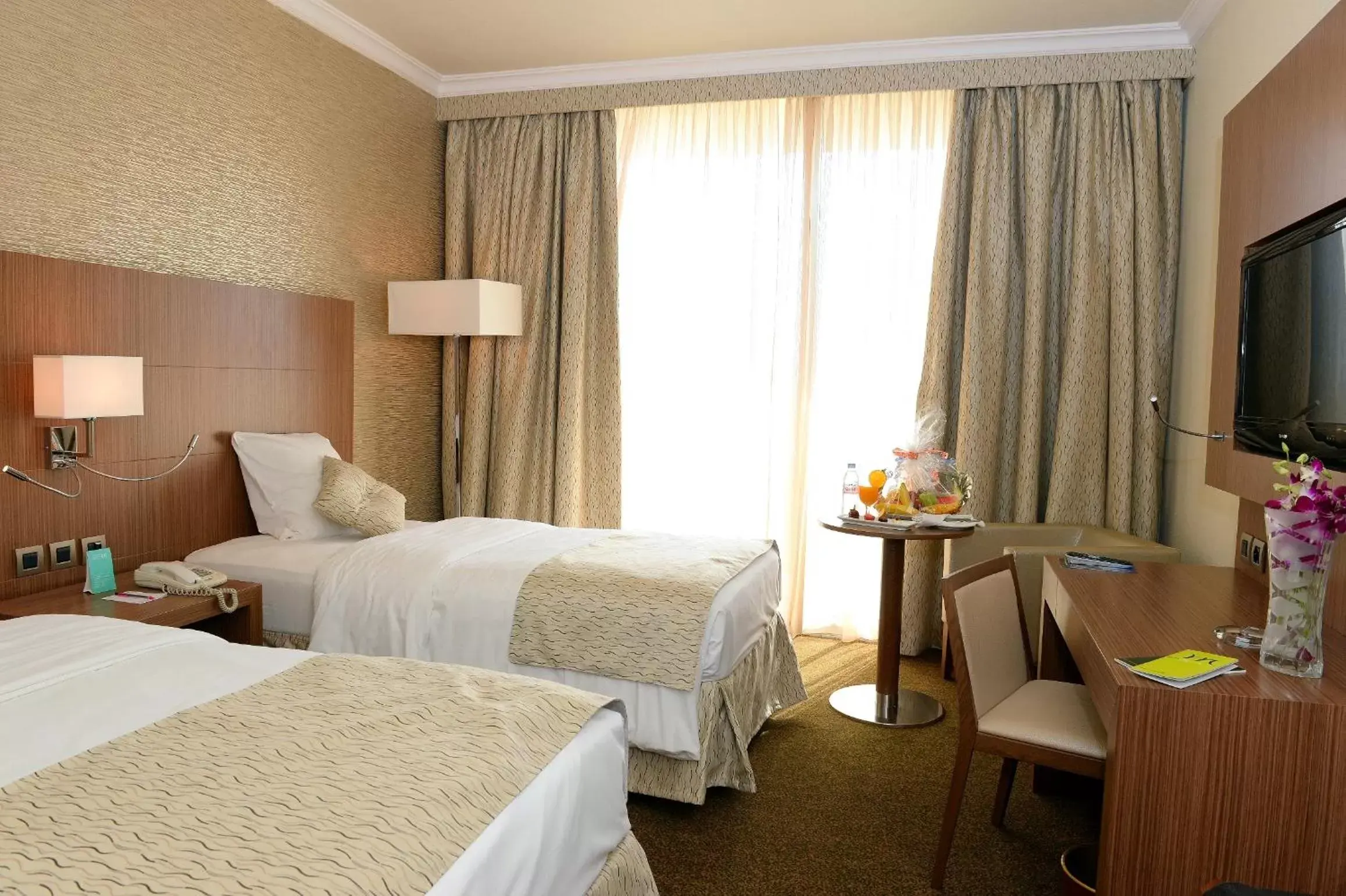 Bedroom, Bed in M Grand Hotel Doha
