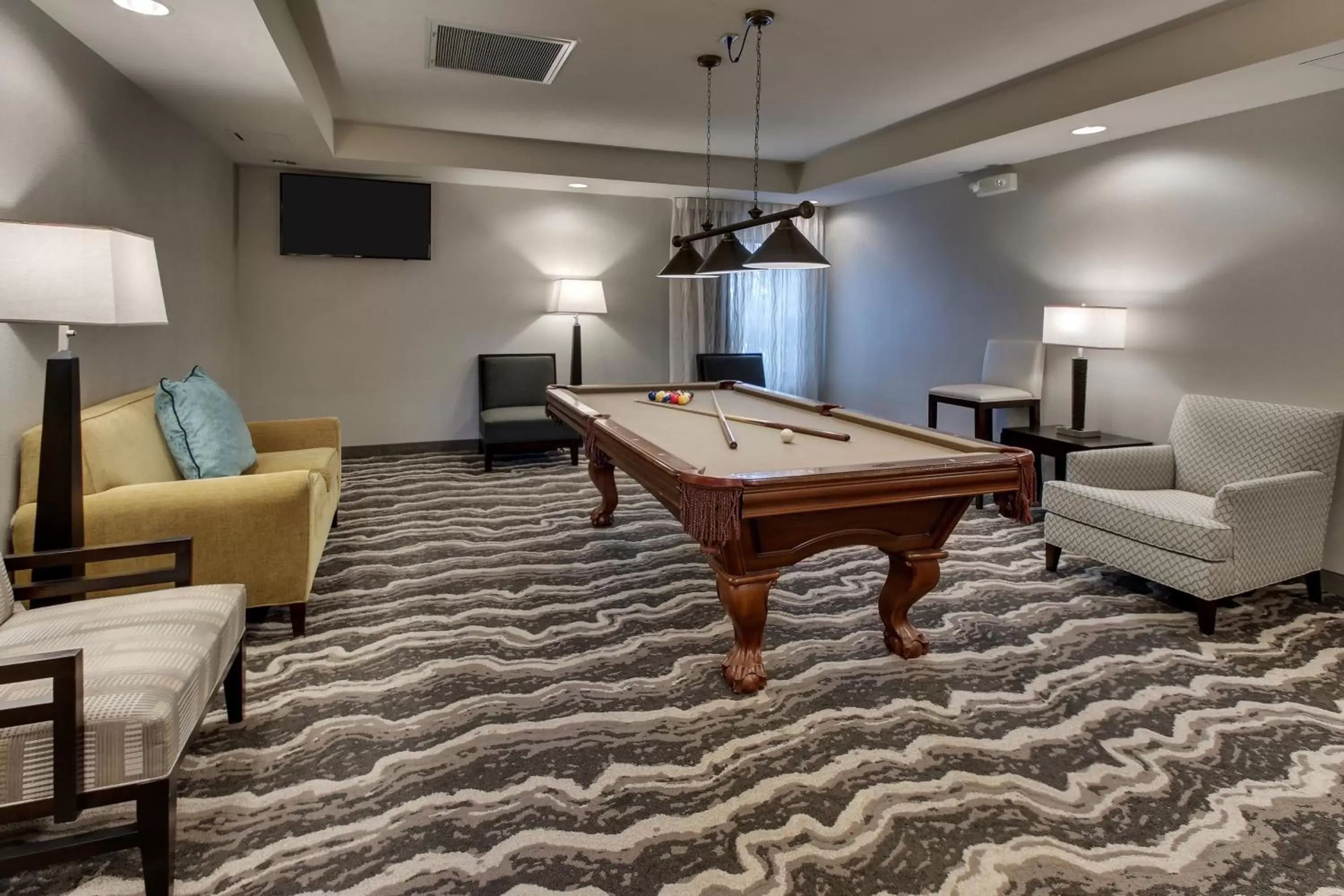 Decorative detail, Billiards in Staybridge Suites Missoula, an IHG Hotel