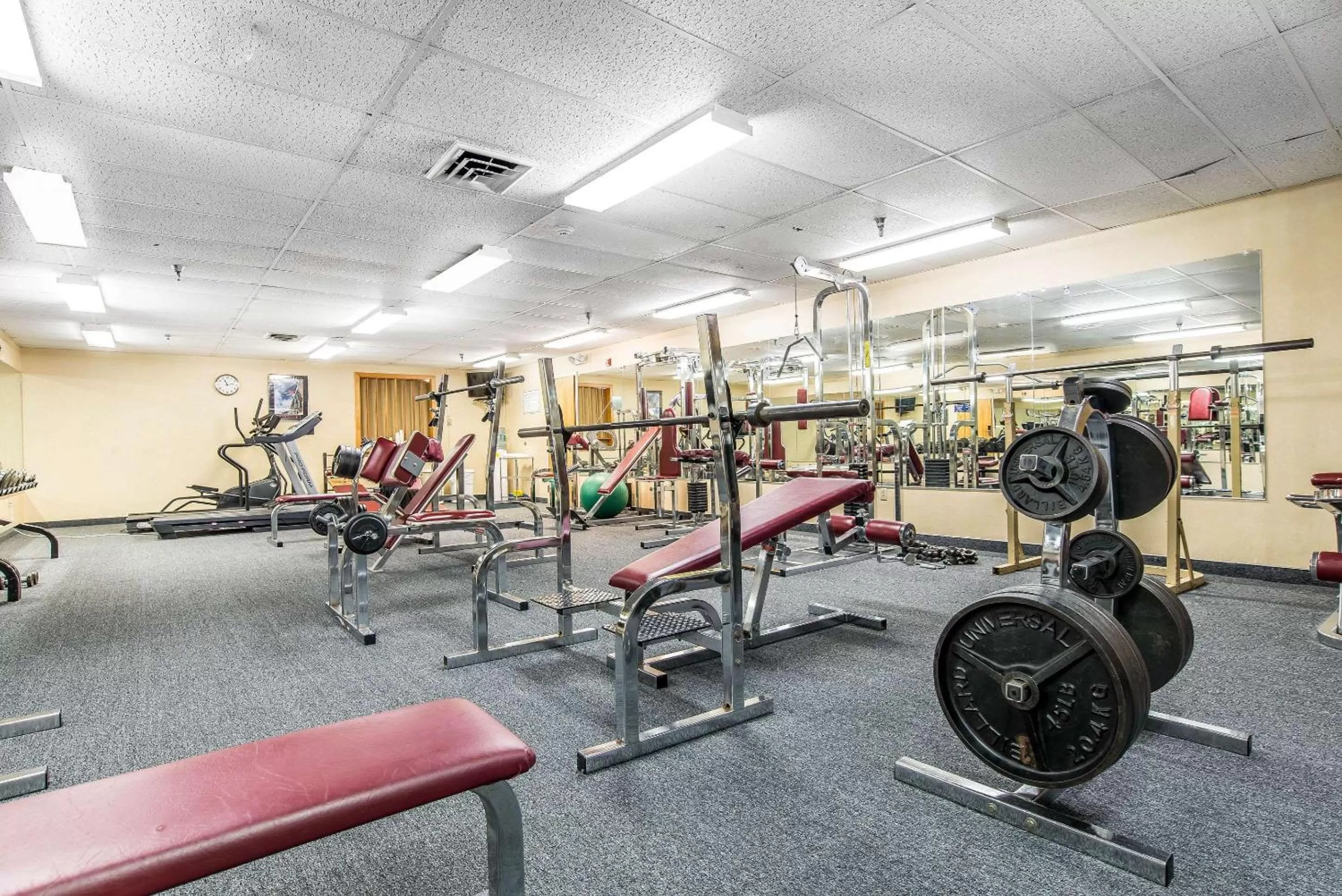 Fitness centre/facilities in Quality Inn Shelburne - Burlington