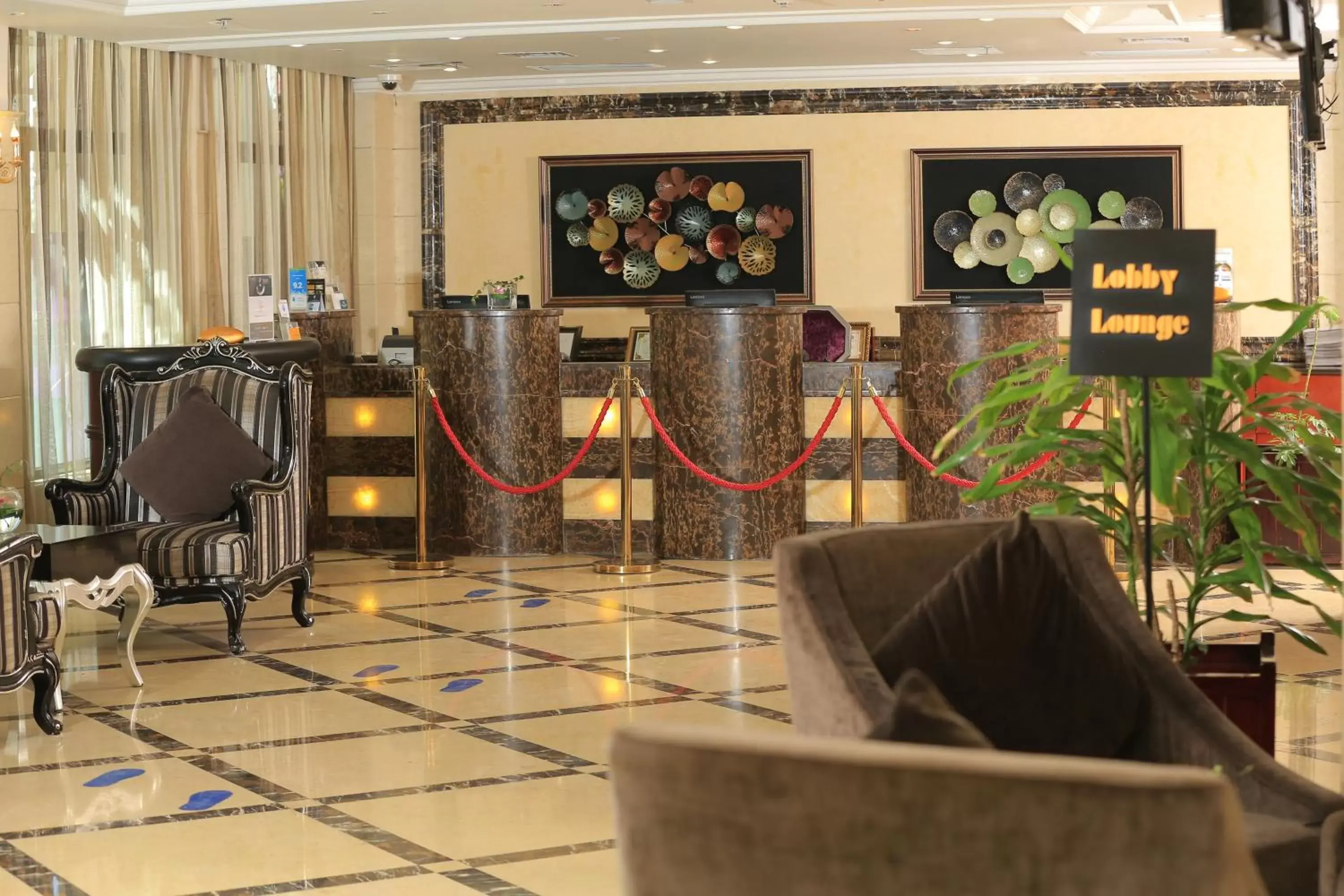 Lobby or reception, Lobby/Reception in Golden Tulip Addis Ababa