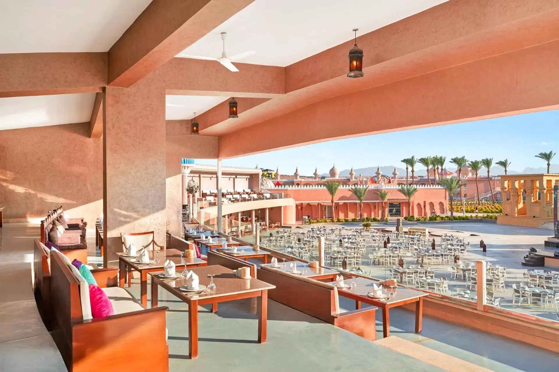 Restaurant/Places to Eat in Pickalbatros Alf Leila Wa Leila Resort - Neverland Hurghada