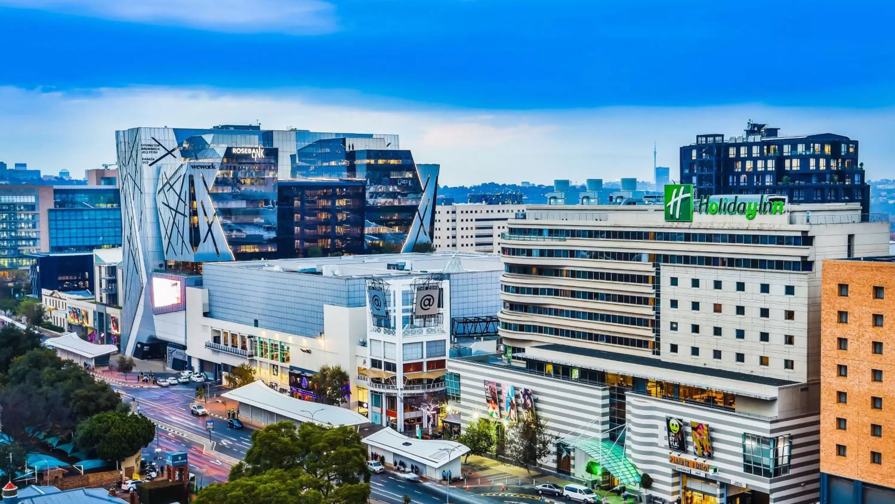 Property building in Holiday Inn Johannesburg-Rosebank, an IHG Hotel