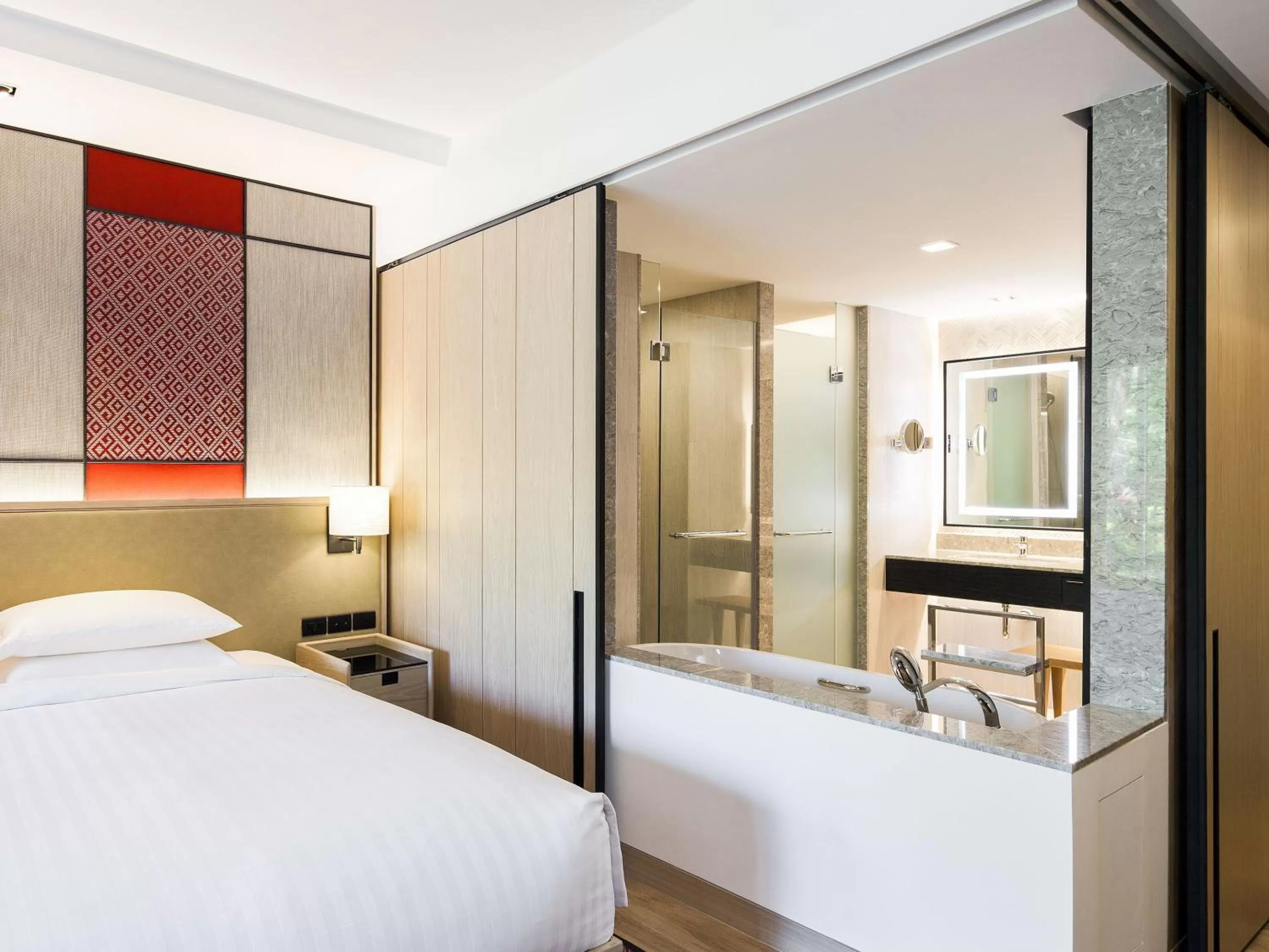 Toilet, Bed in Hyatt Regency Hua Hin