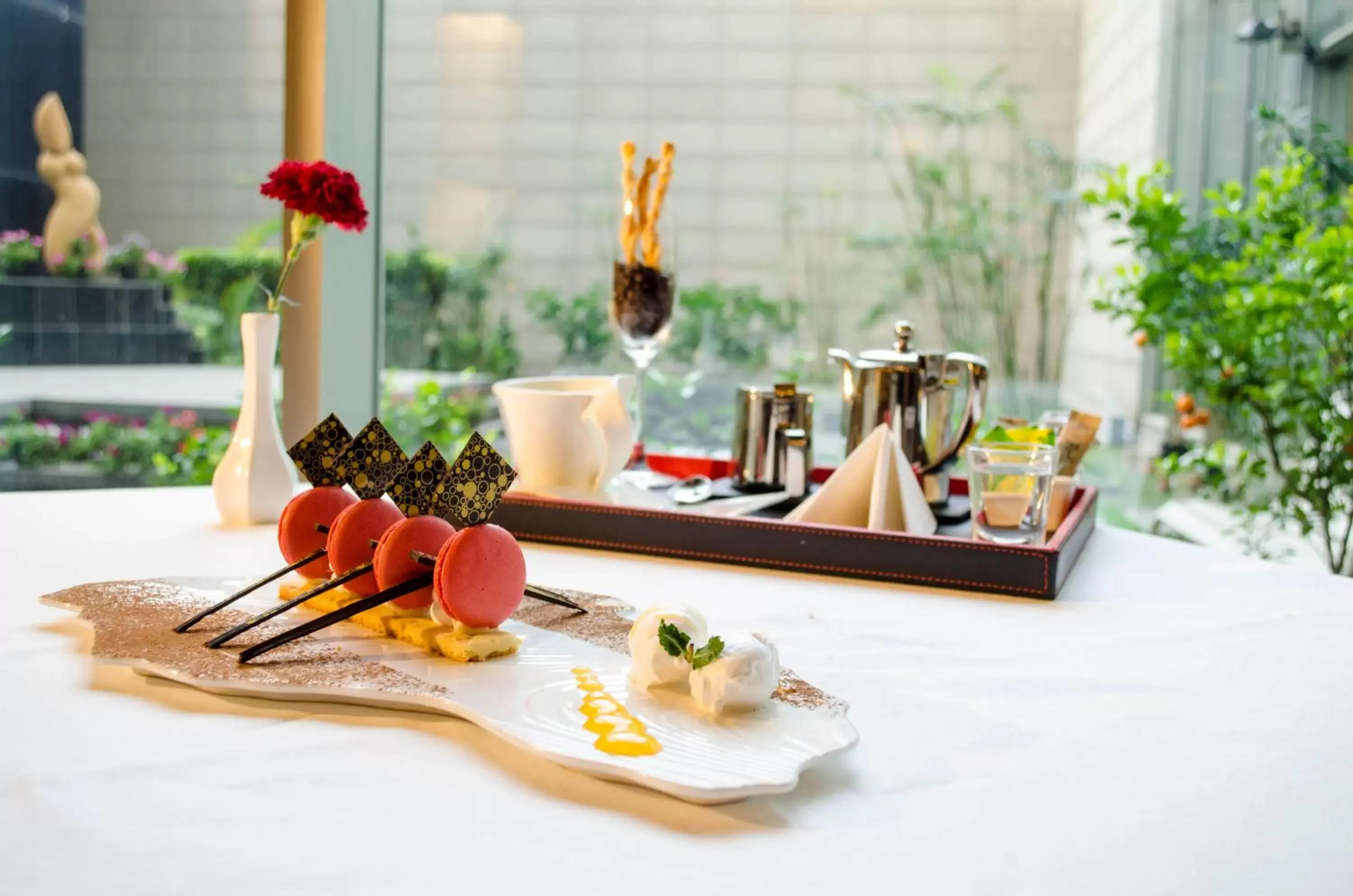 Food close-up in Radisson Blu Hotel, Greater Noida