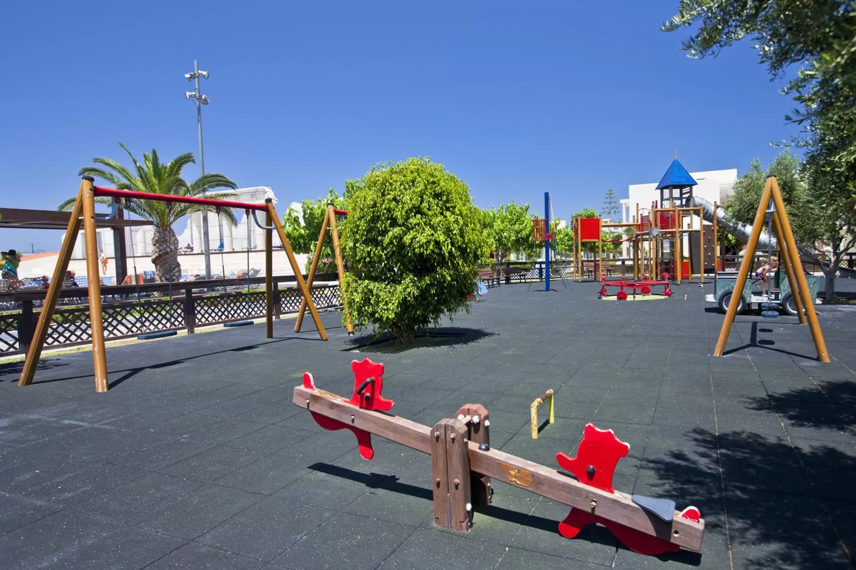 Children play ground, Children's Play Area in Kipriotis Village Resort