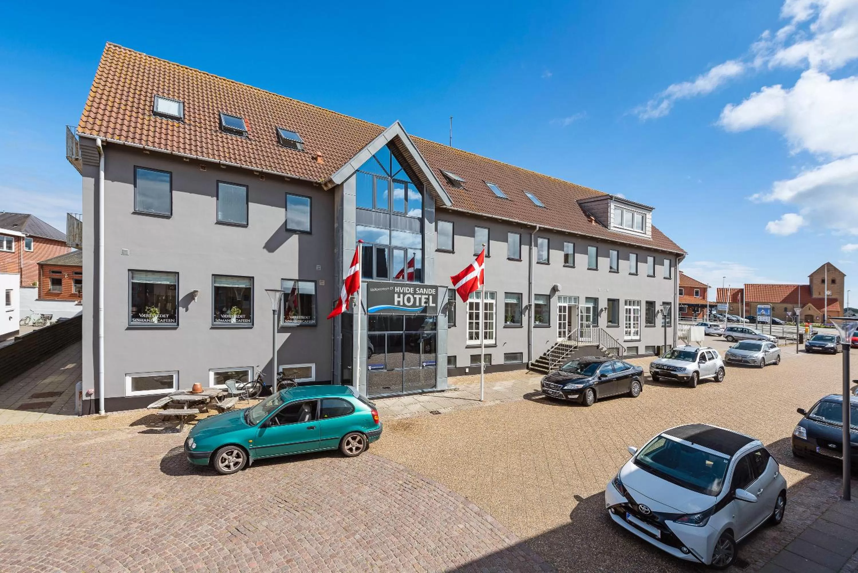 Property building in Hvide Sande Hotel