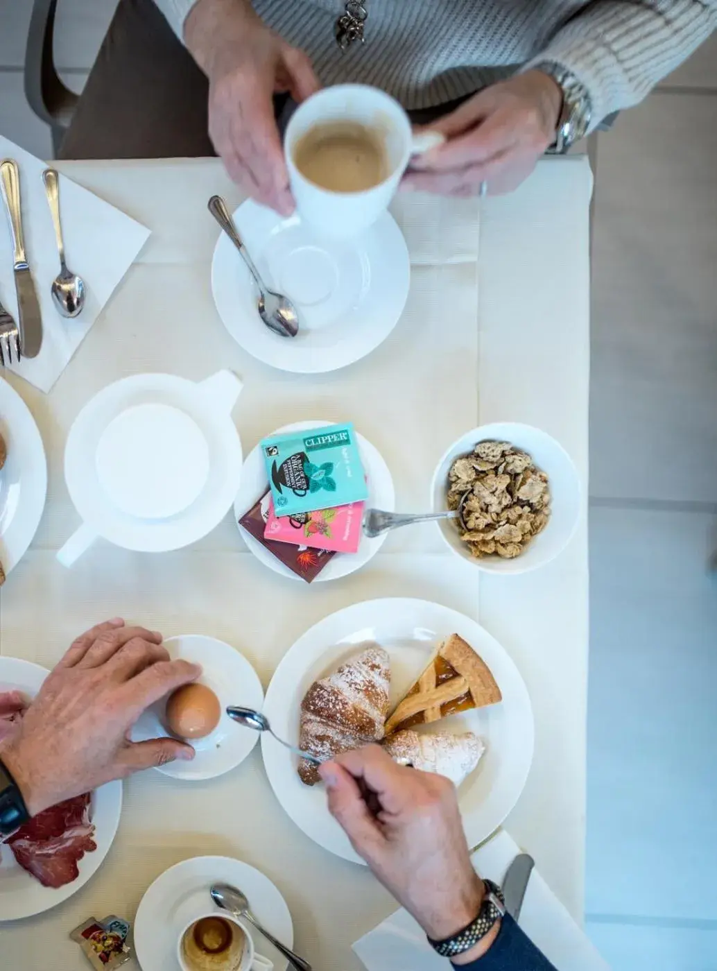 Continental breakfast in Hotel Torino