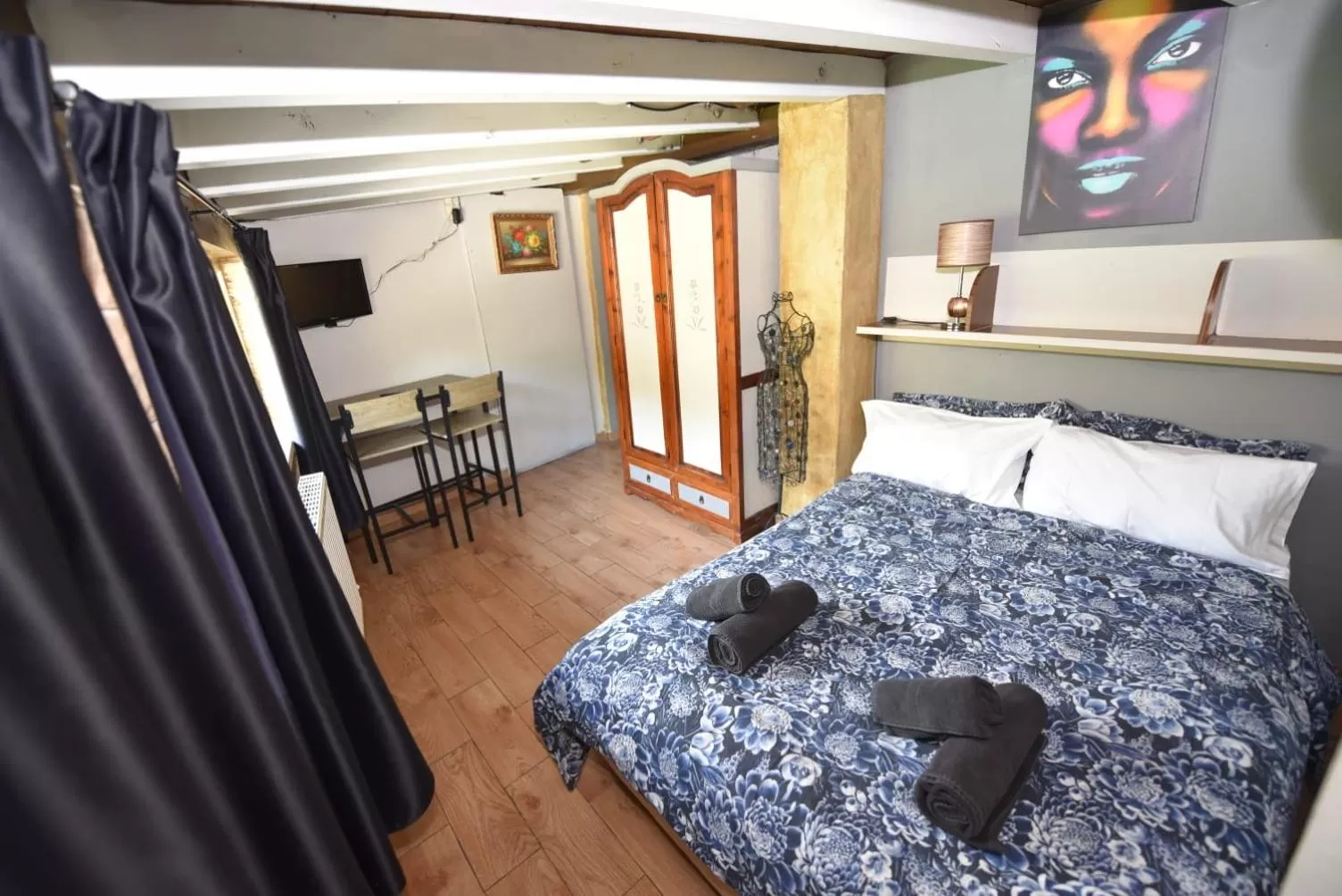 Bed in Hotel Rural el Castillo