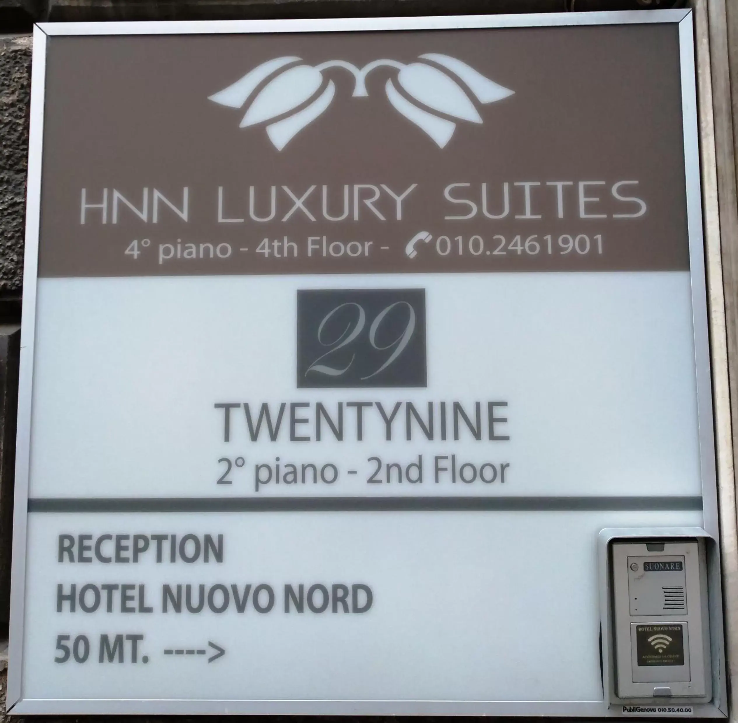 Property logo or sign in HNN Luxury Suites