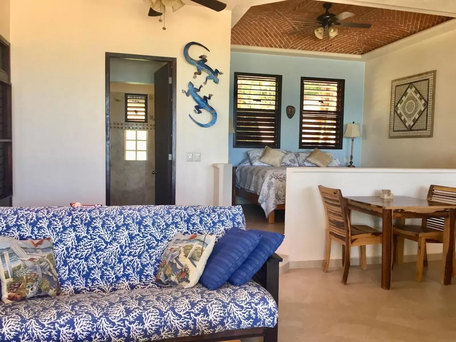 Seating Area in Nah Uxibal Villa and Casitas