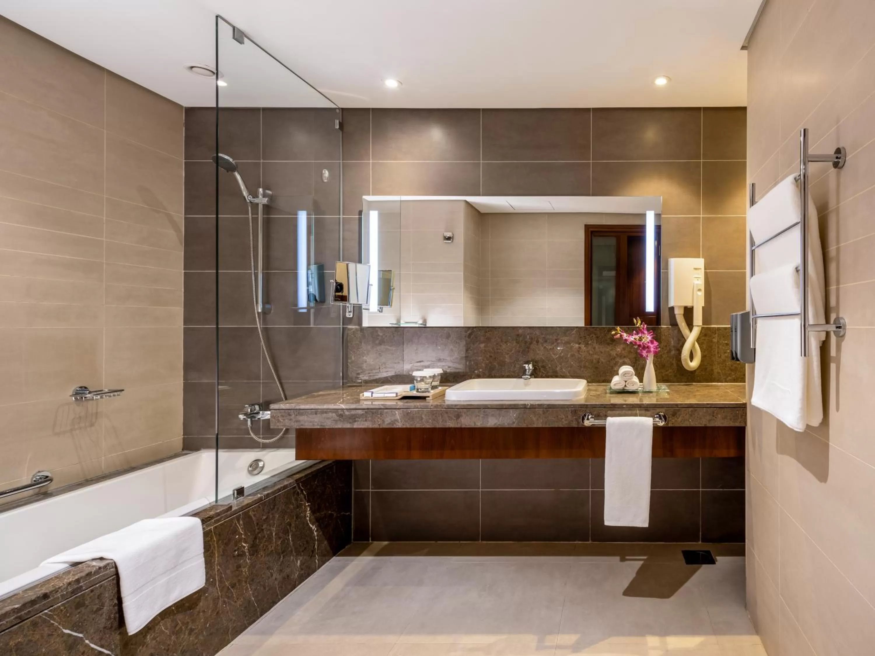 Bathroom in Flora Al Barsha Hotel At The Mall